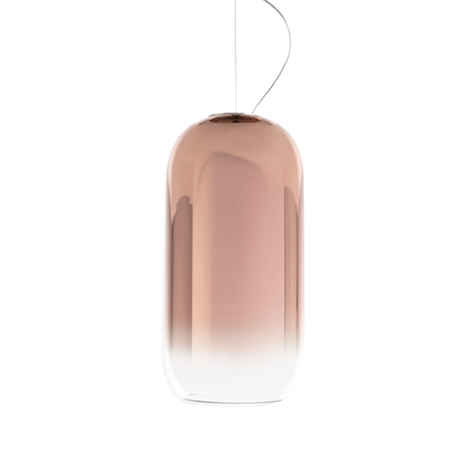 GOPLE Pendant Lamp in Copper with Black Finish