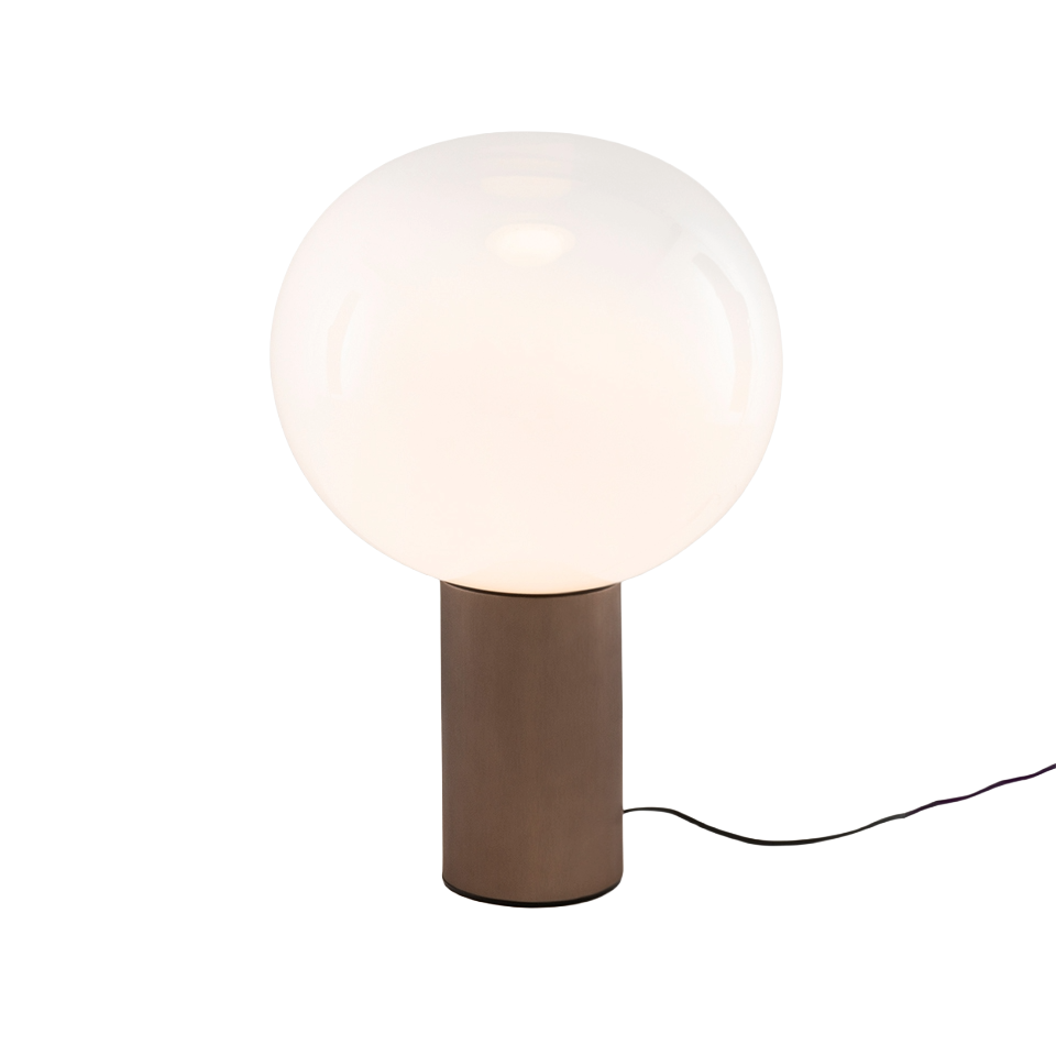 LAGUNA table lamp satin brown