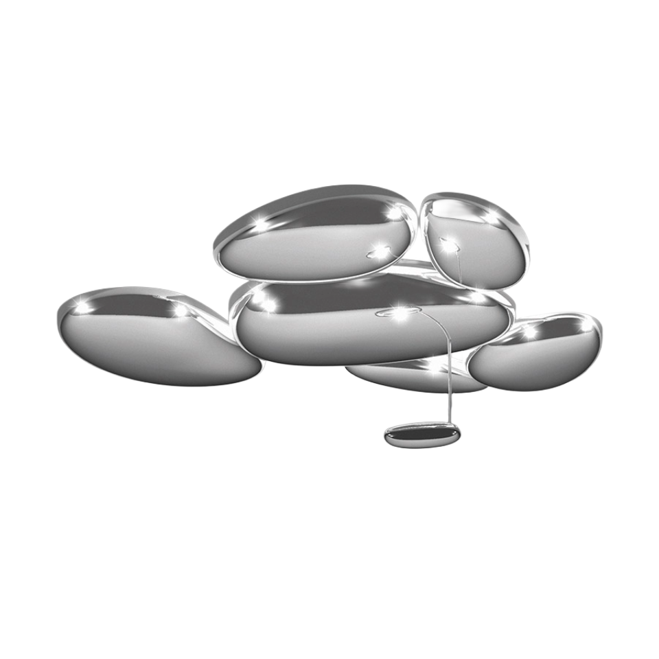 Plafondlamp SKYDRO chroom