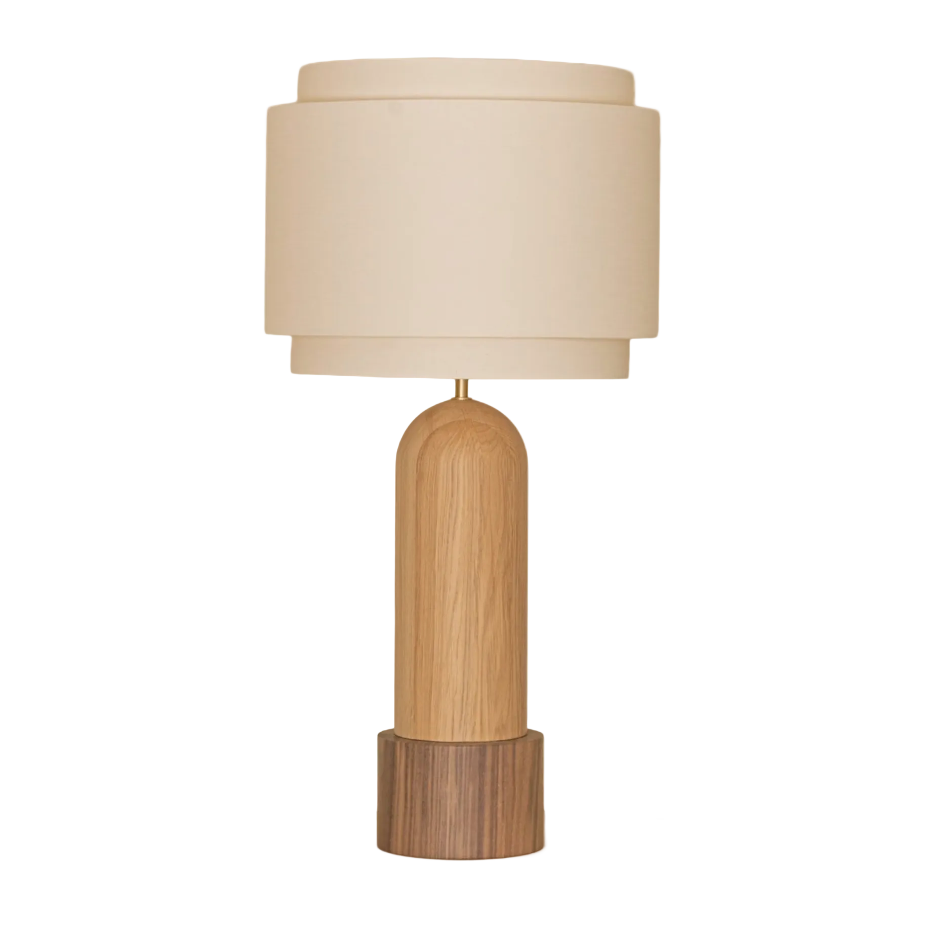 PURA KELO DOUBLE Table Lamp in Oak Wood