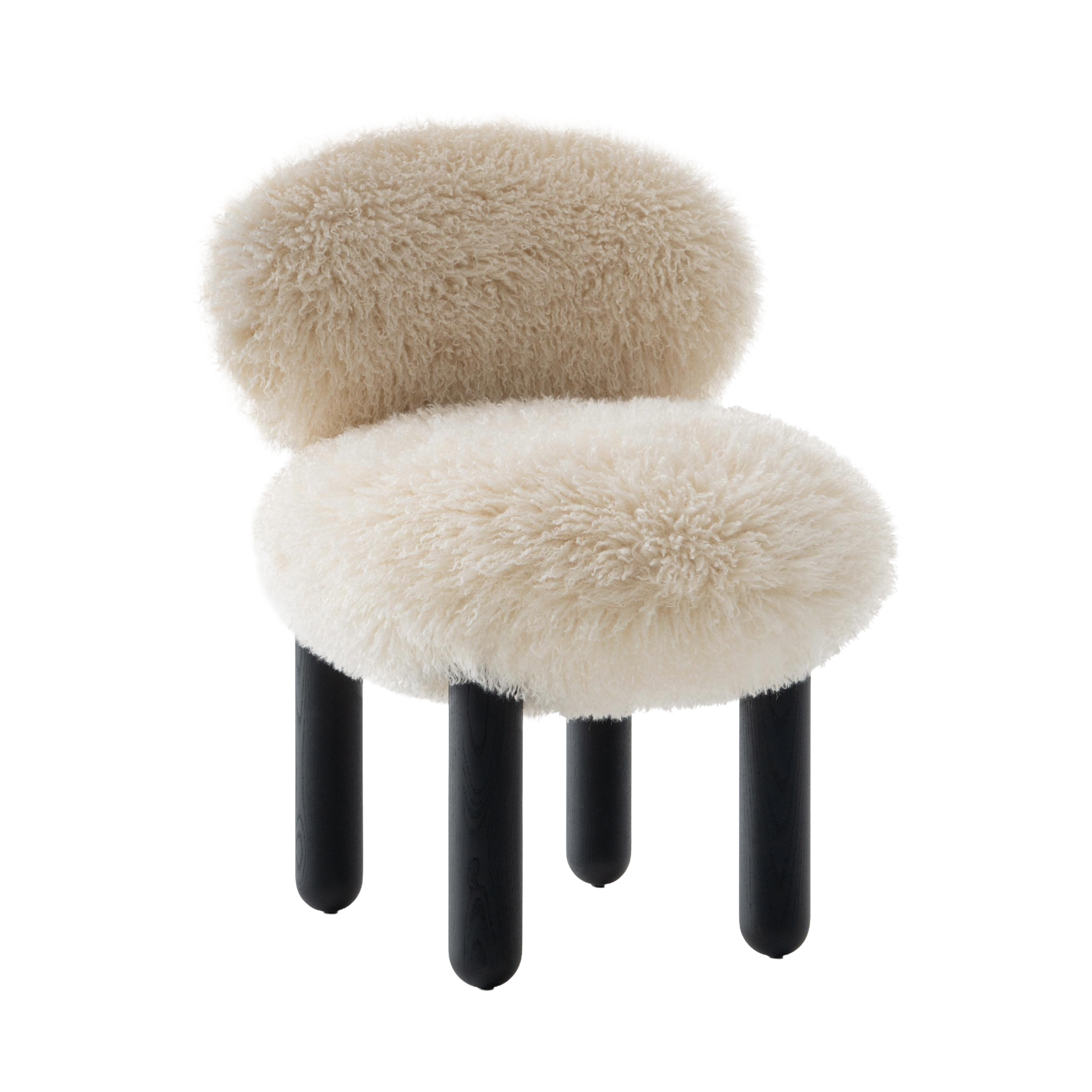 FLOCK CS2 Stoel - FLUFFY EDITIE kunstbont