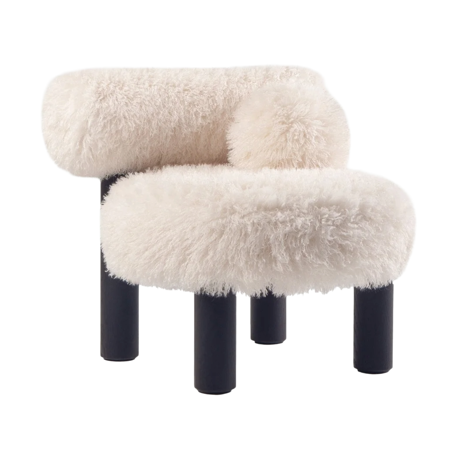 Fotel GROPIUS CS2 - FLUFFY EDITION sztuczne futerko – Noom