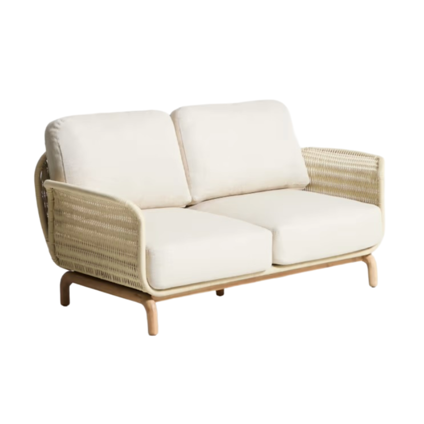 Tweedelige tuinbank ALIPA beige