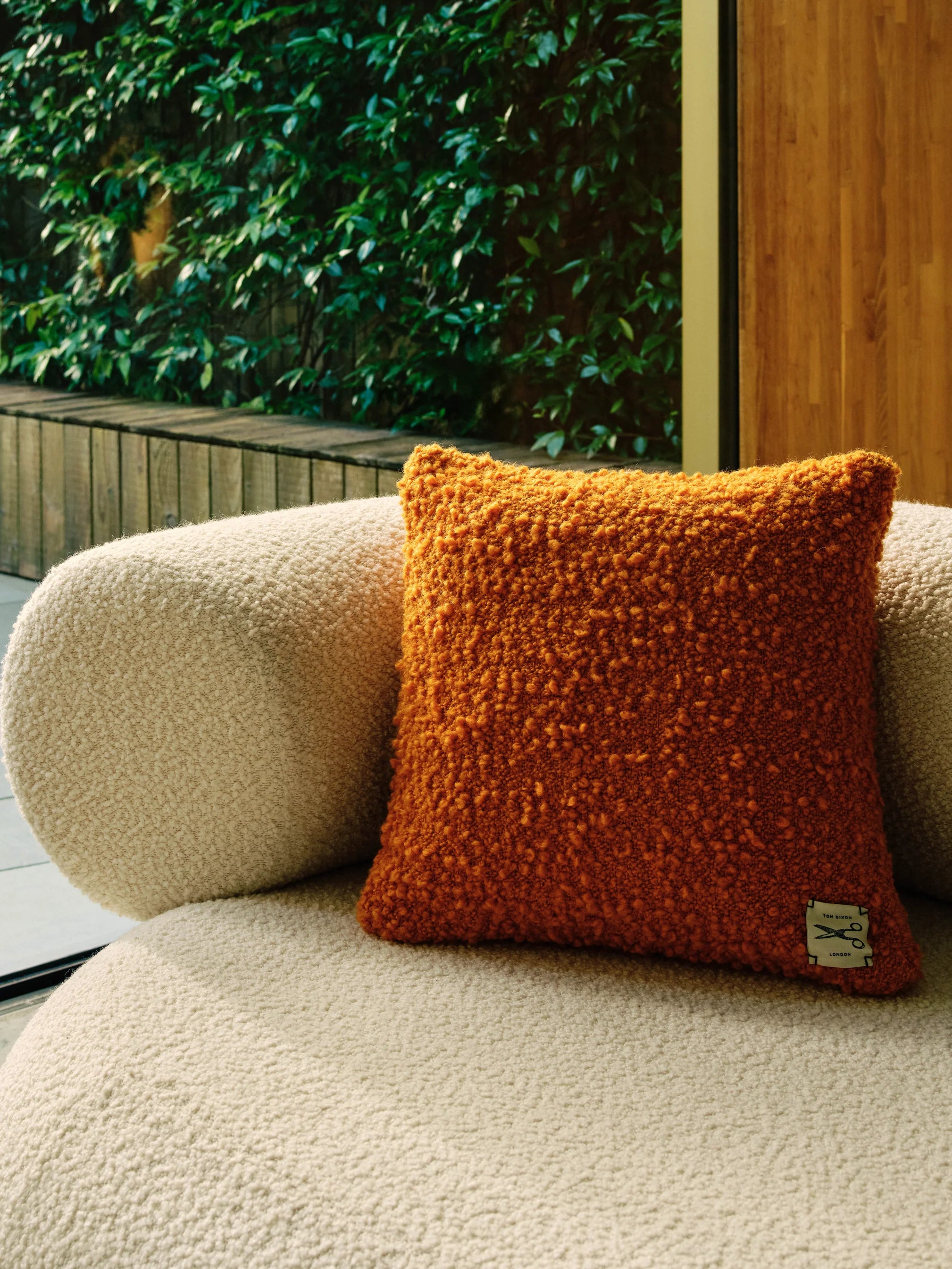 BOBBLE cushion ochra