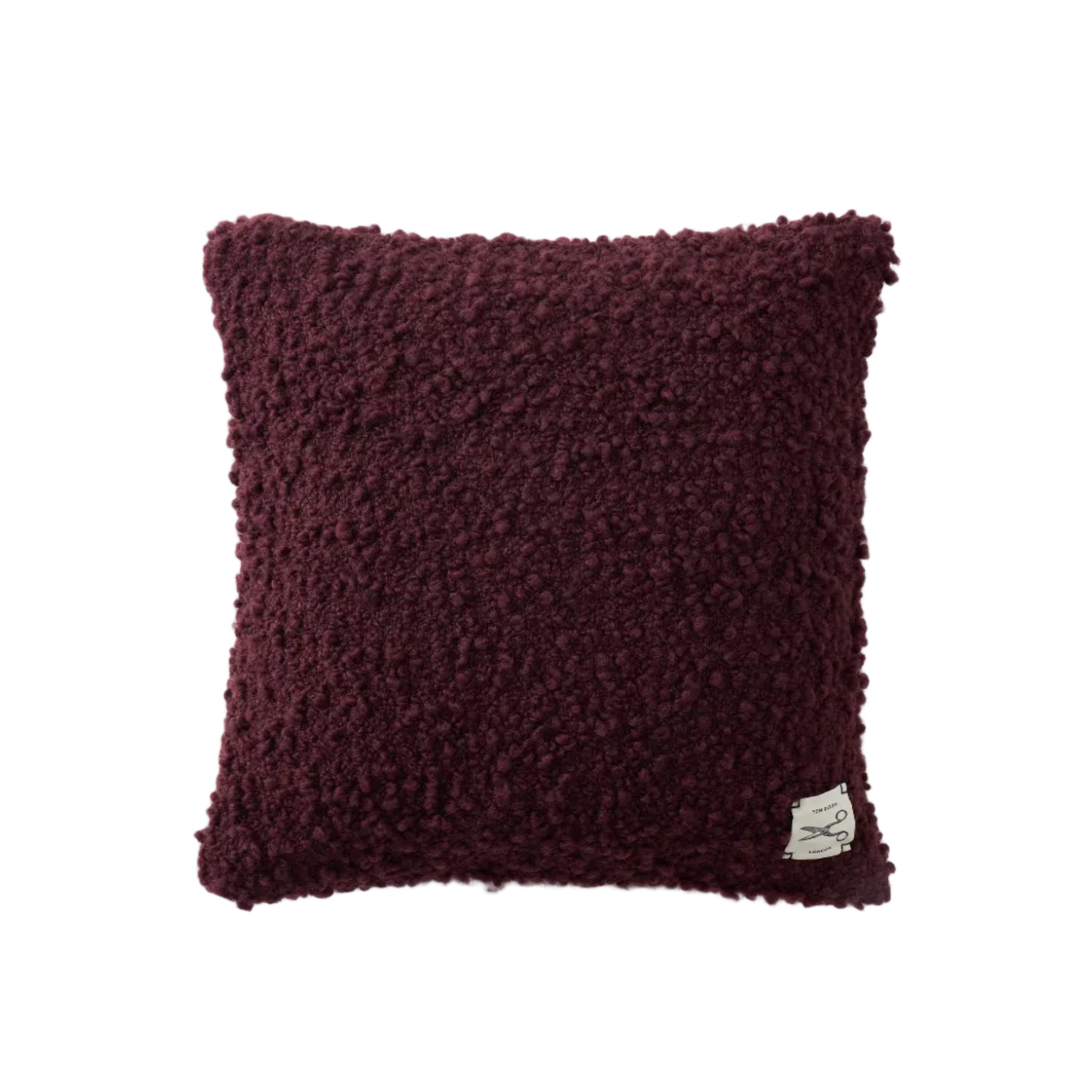 BOBBLE Kussen bordeaux