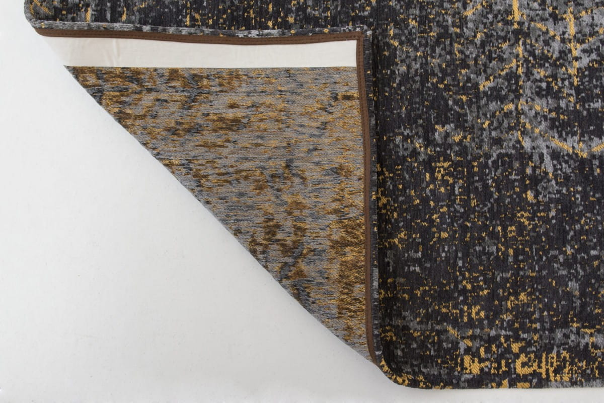 Vloerkleed JACOBS LADDER BROADWAY GLITTER zwart-goud
