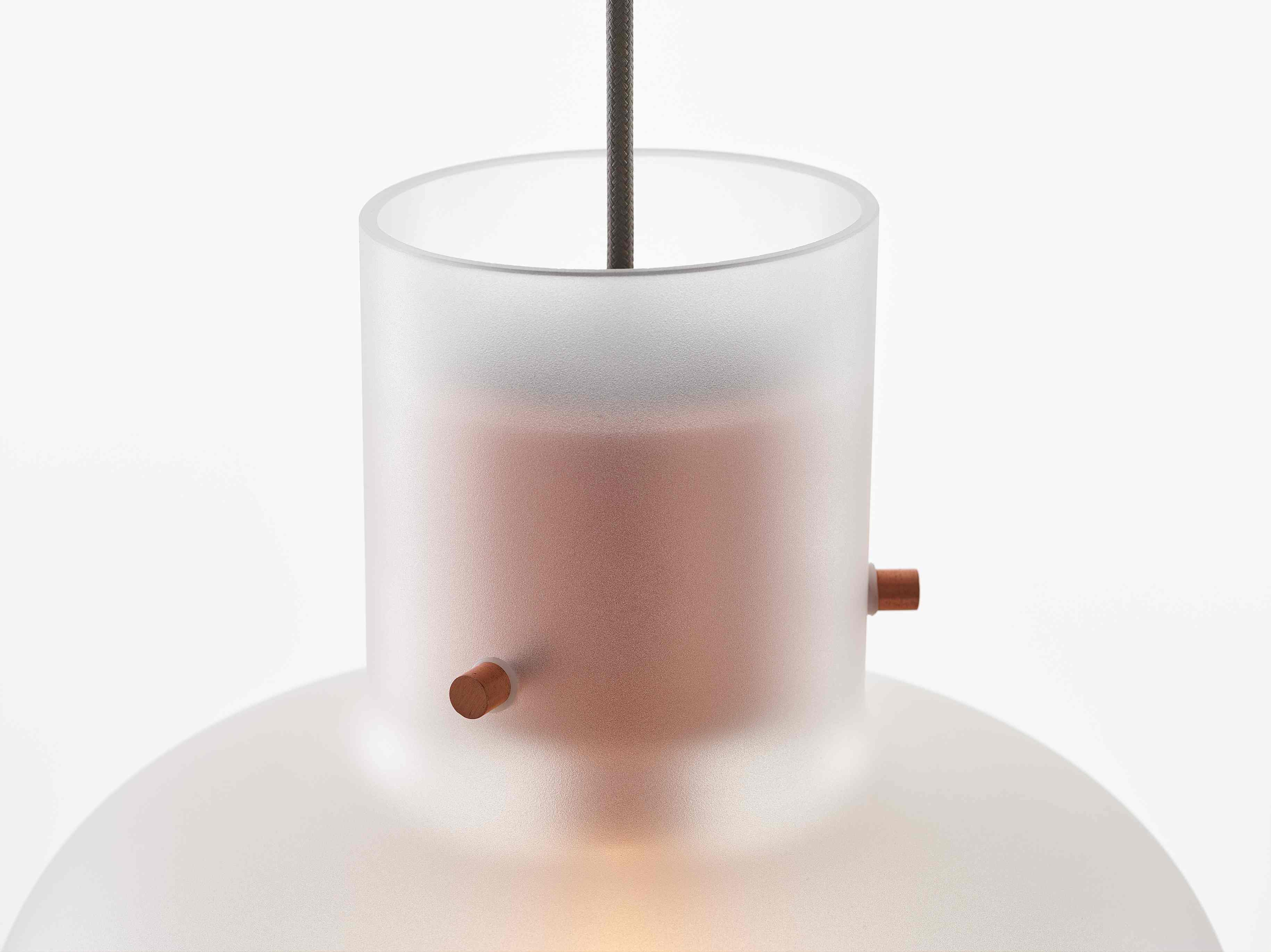 Lampa wisząca AWA MEDIUM szkło dmuchane – styl nowoczesny
