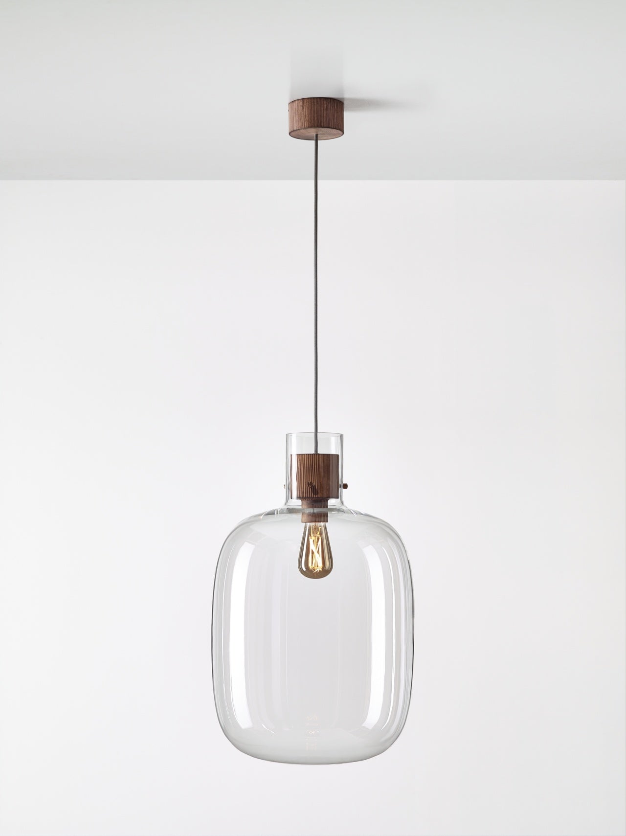 Lampa wisząca AWA LARGE szkło dmuchane – styl nowoczesny