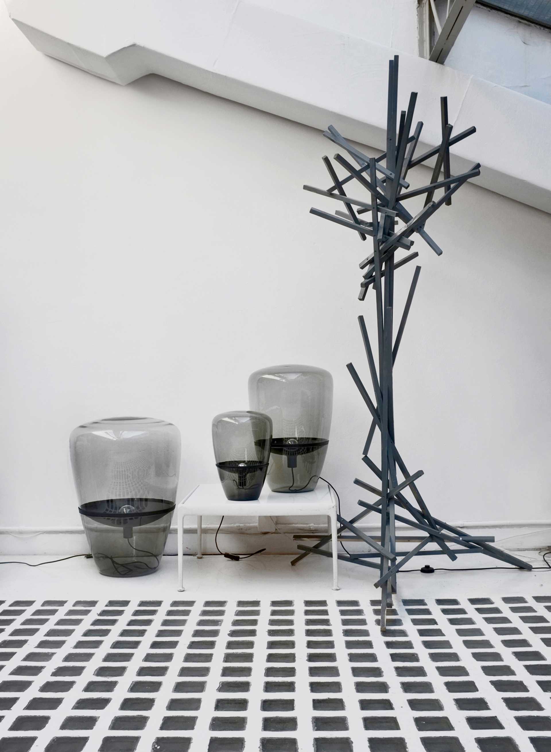 Floor lamp balloons inflatable glass