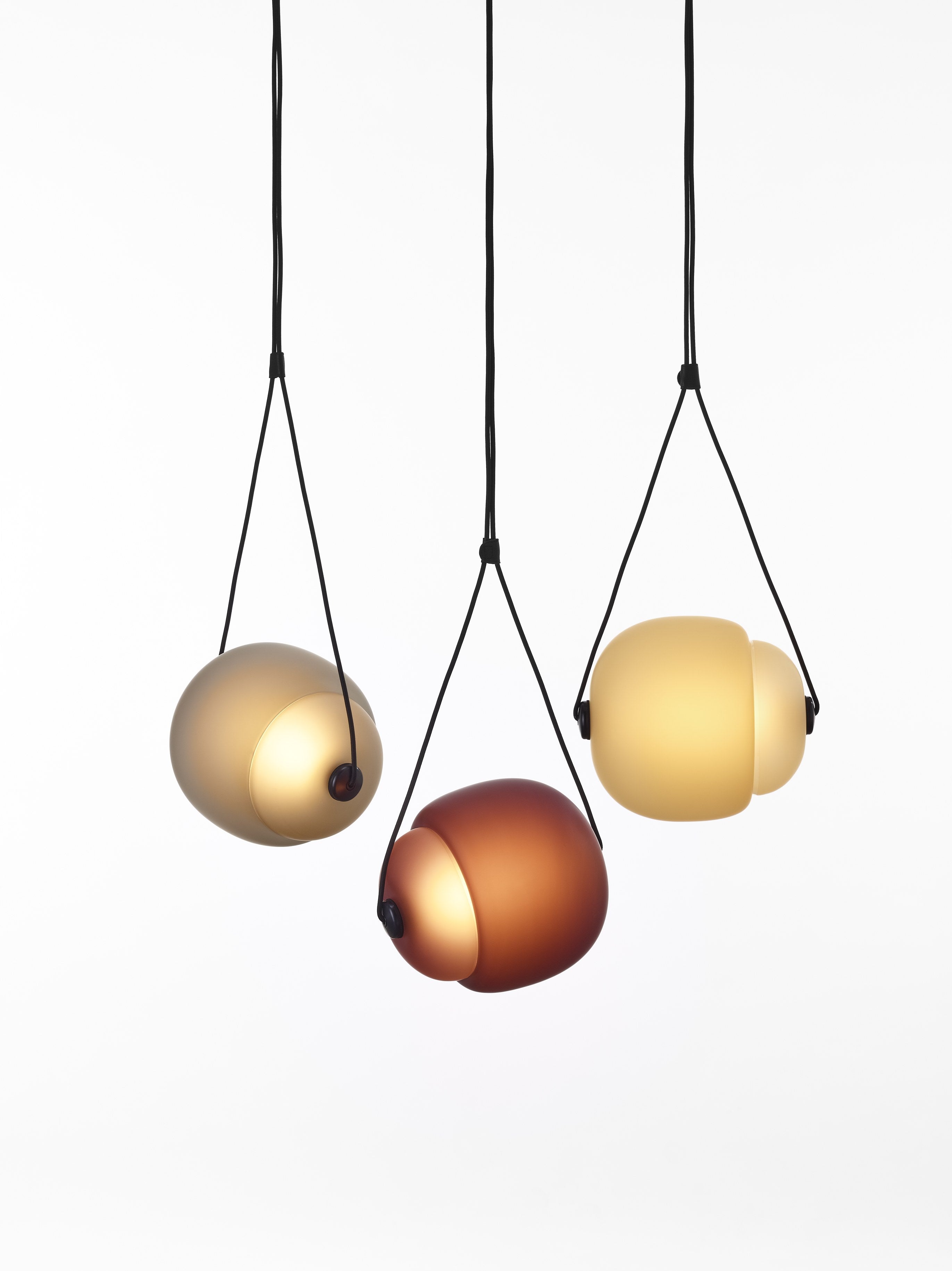 Hanglamp CAPSULA - ENKEL mat glas