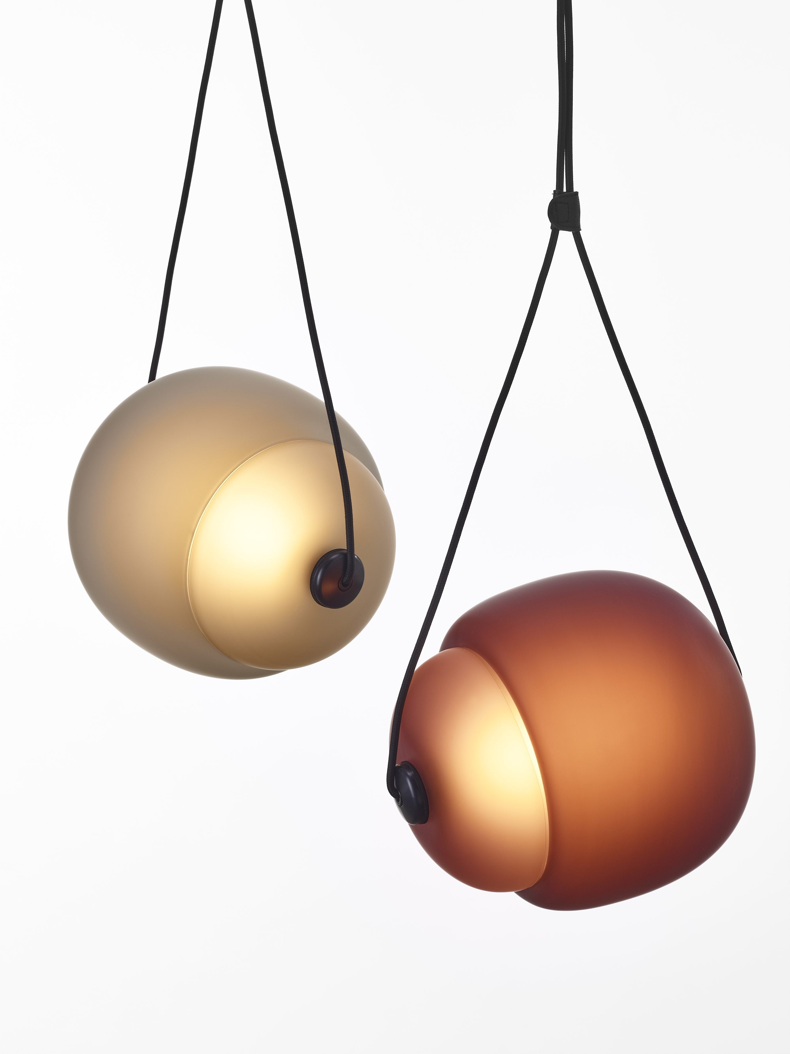 Hanglamp CAPSULA - ENKEL mat glas