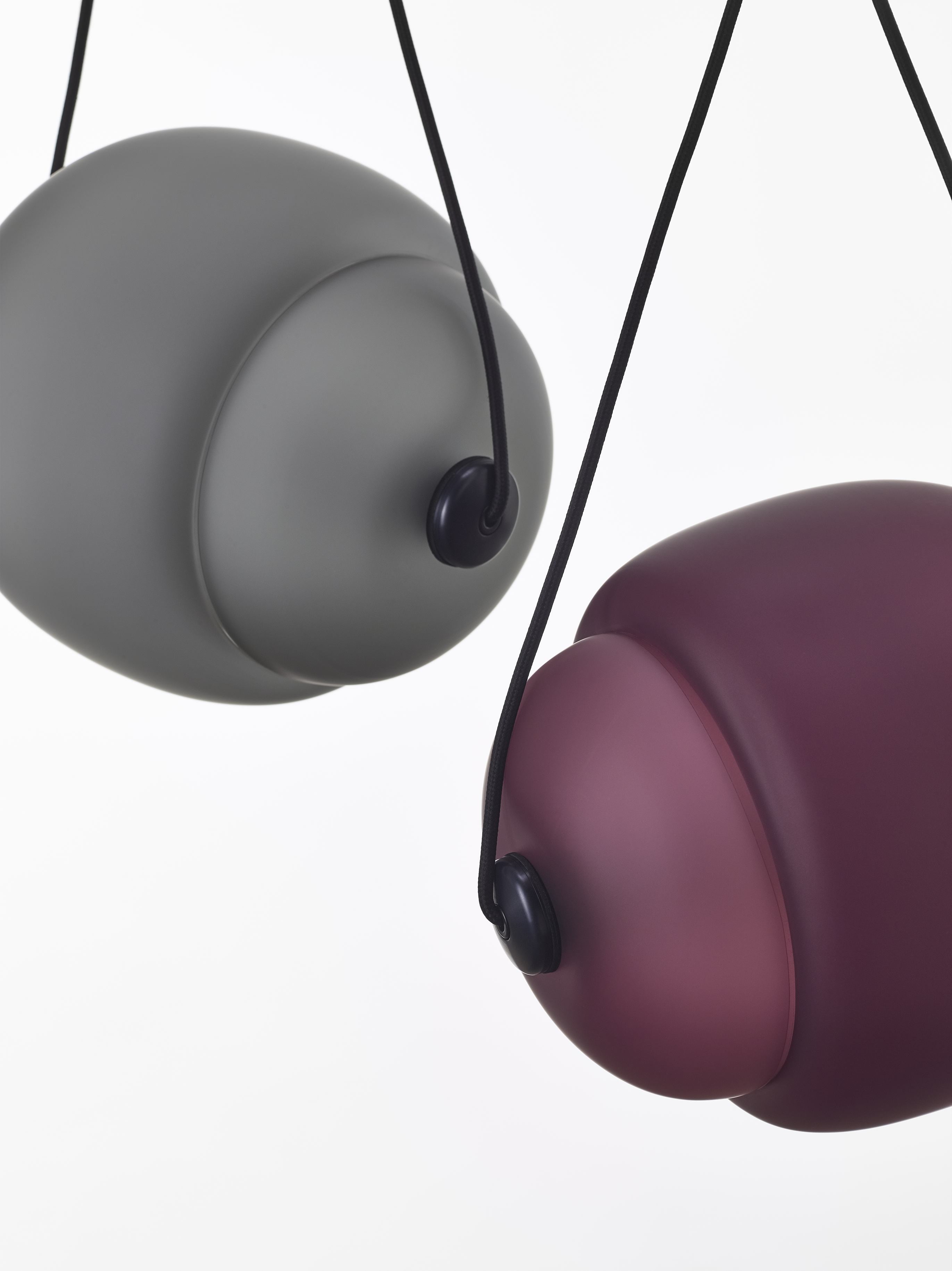 Hanglamp CAPSULA - ENKEL mat glas