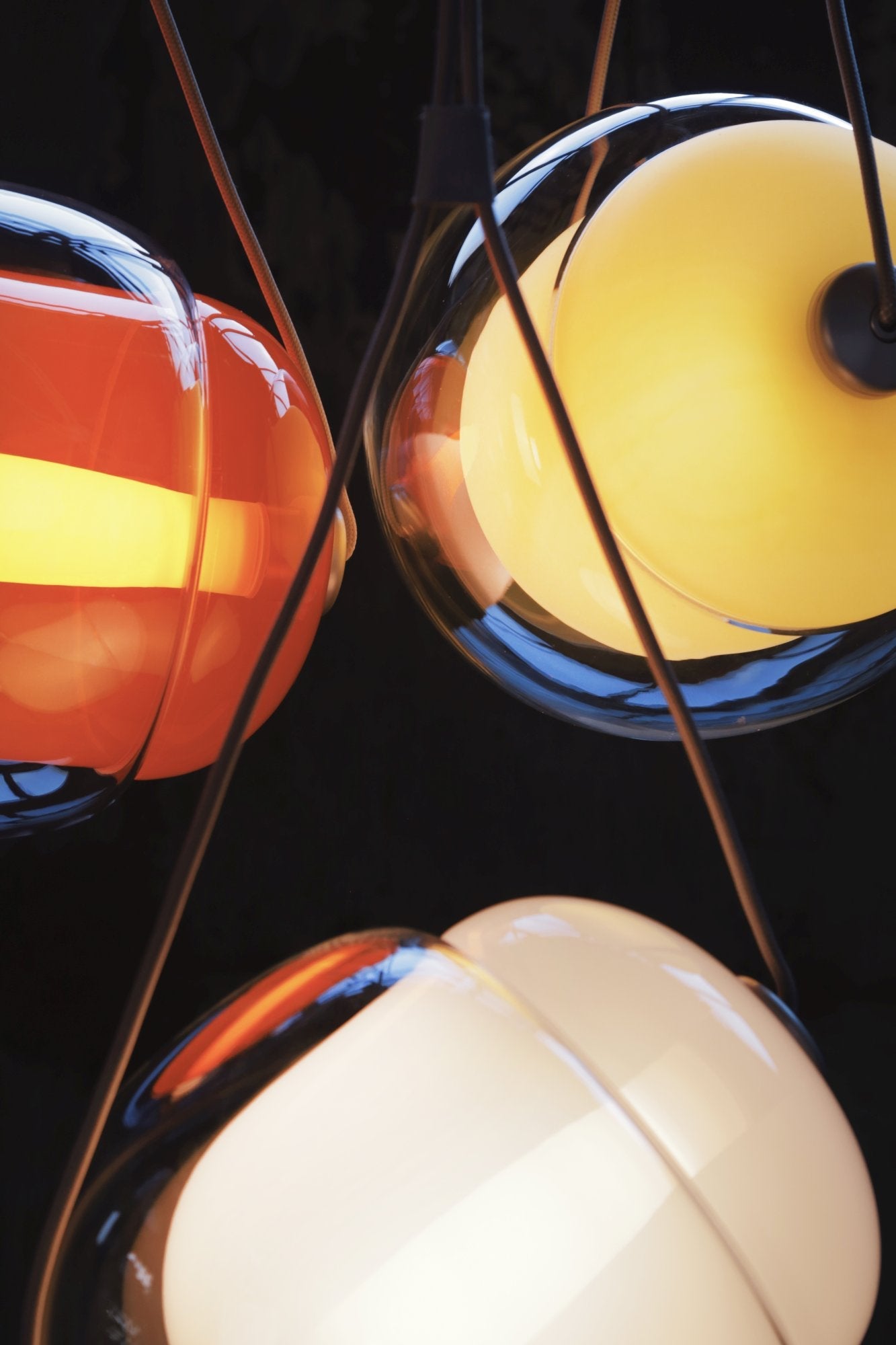 Capsula Hanging Lamp - Singles Outdoor glänzend