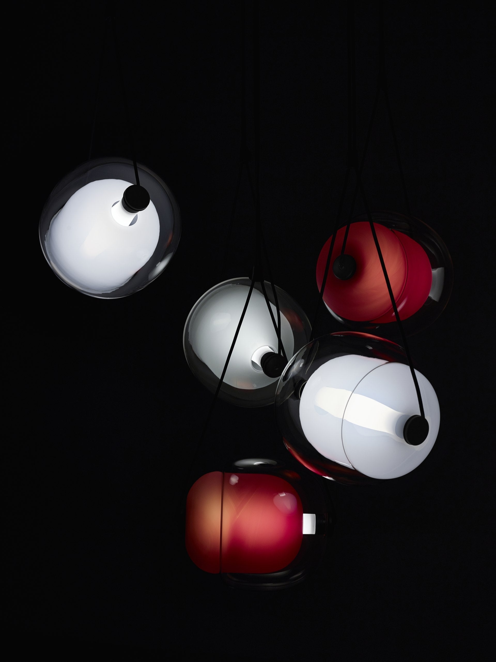 Capsula Hanging Lamp - Singles Outdoor glänzend