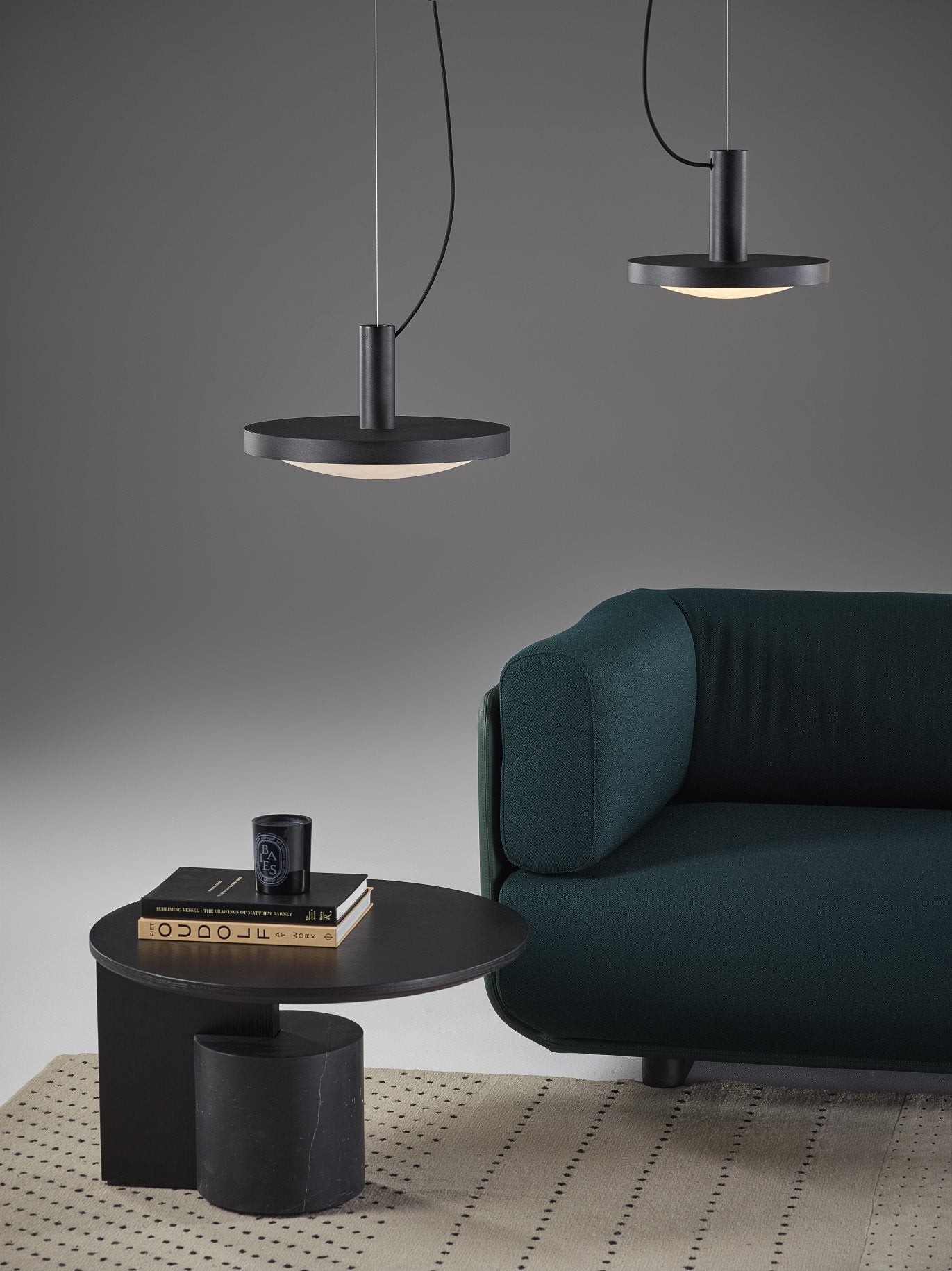 Lampa wisząca CONVEX szkło Brokisglass – styl minimalistyczny