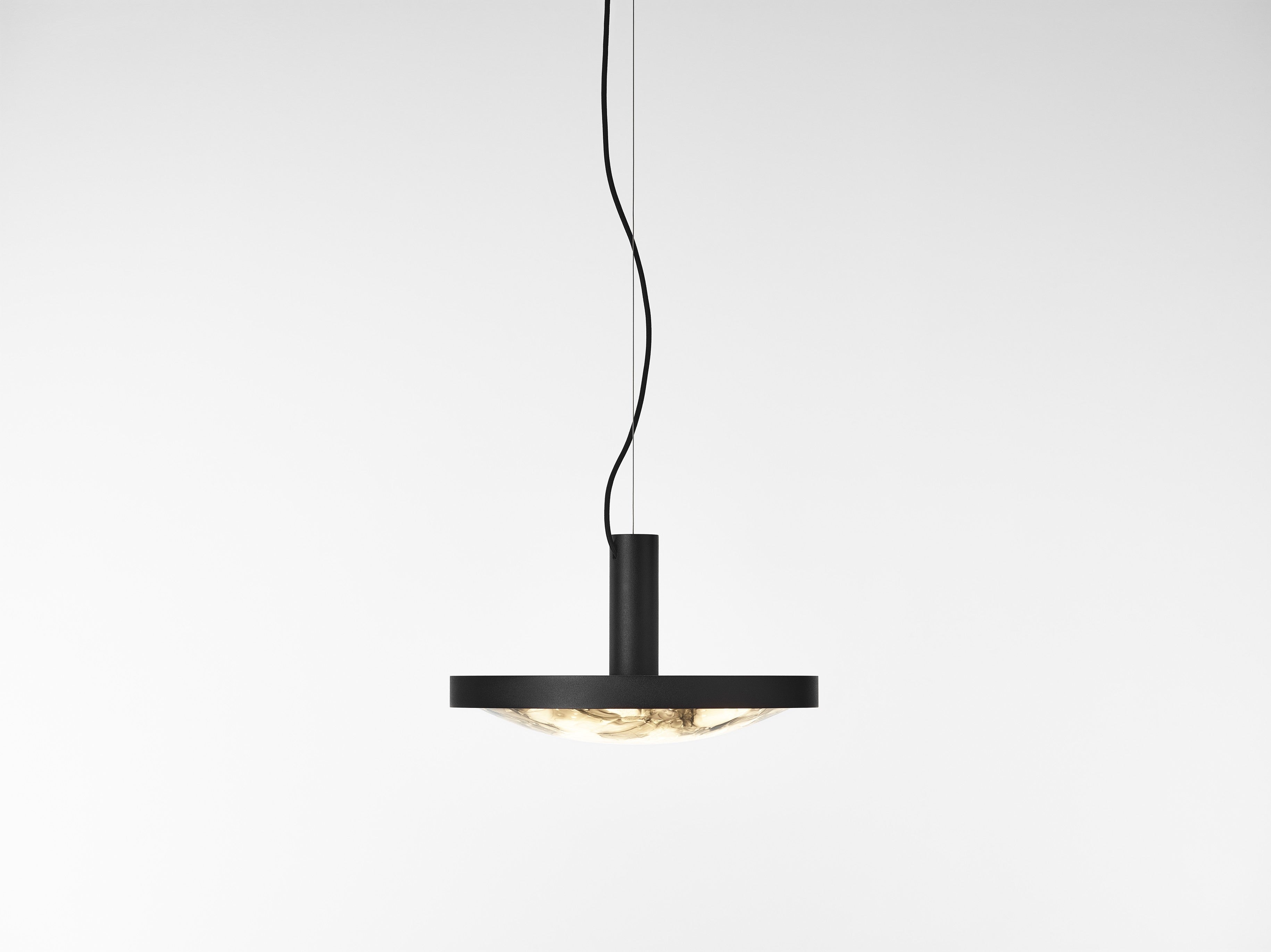 Lampa wisząca CONVEX szkło Brokisglass – styl minimalistyczny