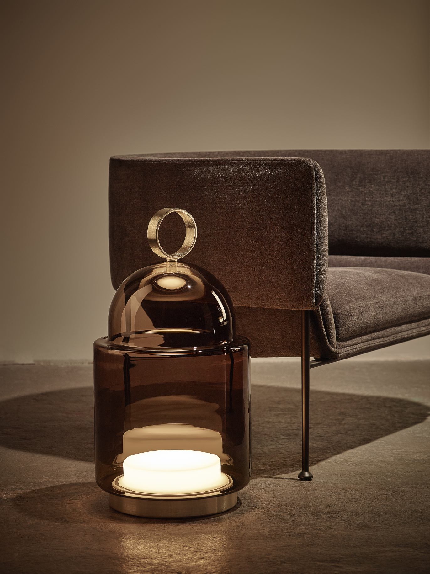 Tragbare Lampenkuppel Nomad aufblasbares Glas