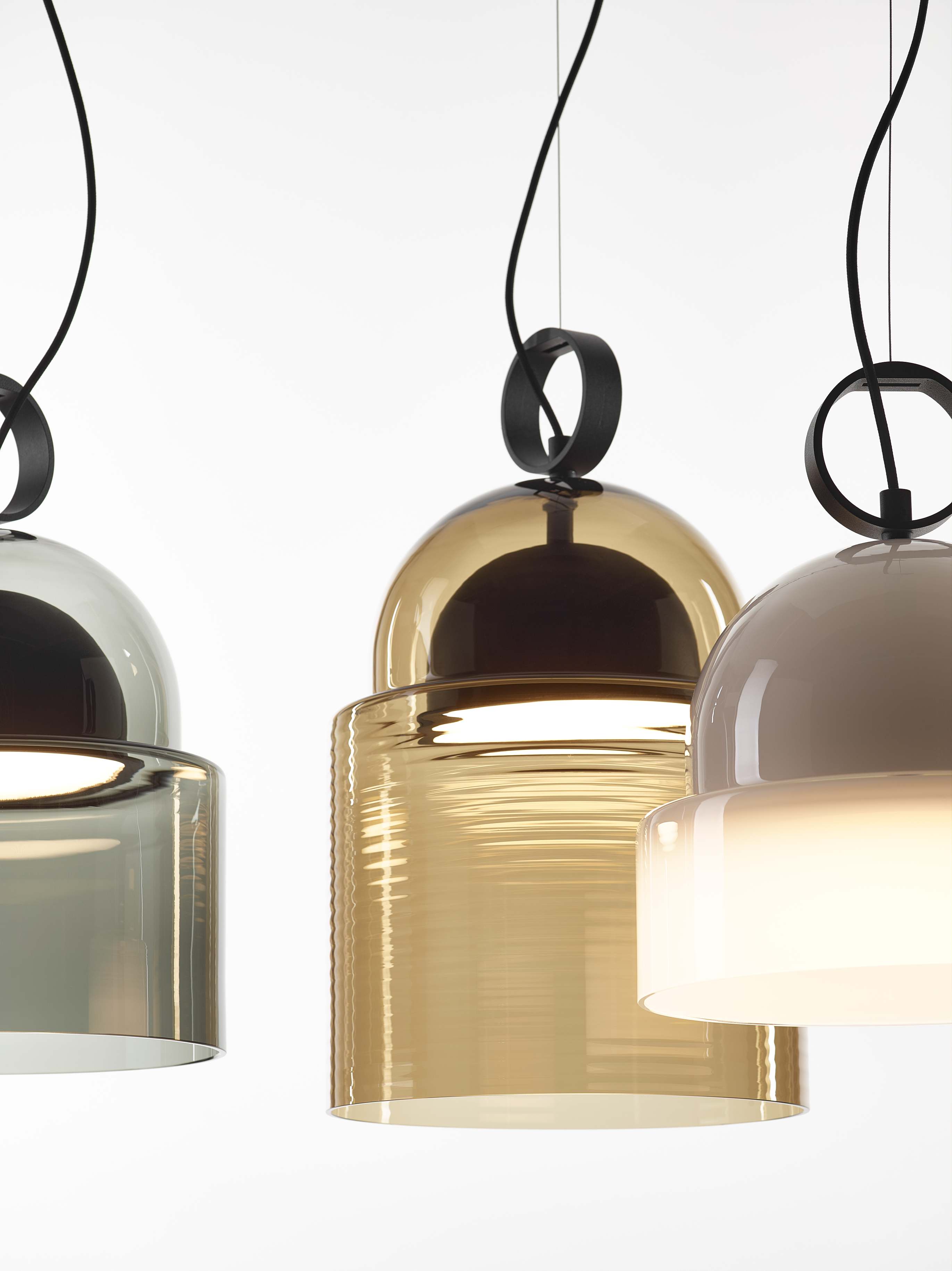 Hanglamp DOME geblazen glas
