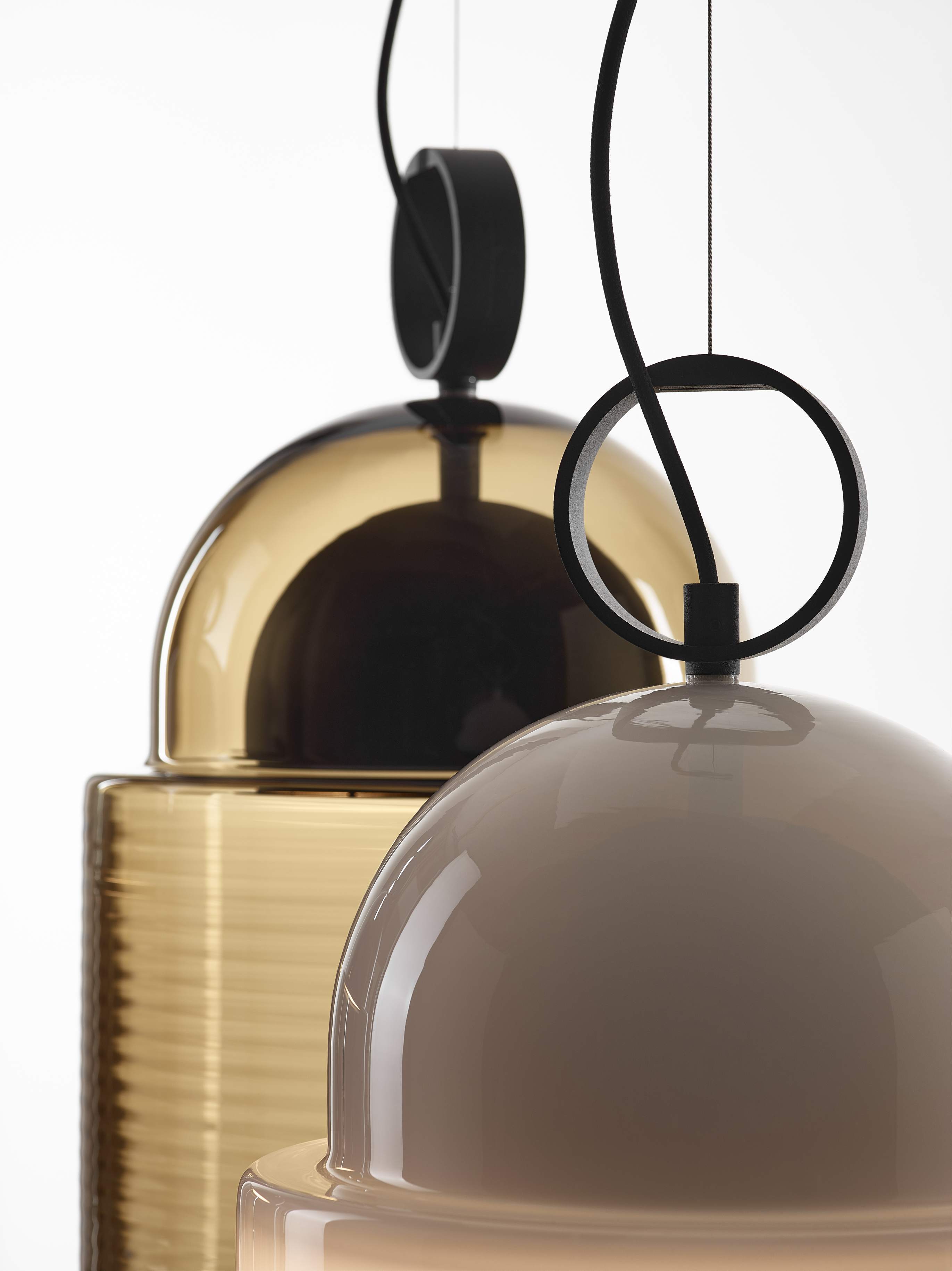 Hanglamp DOME geblazen glas