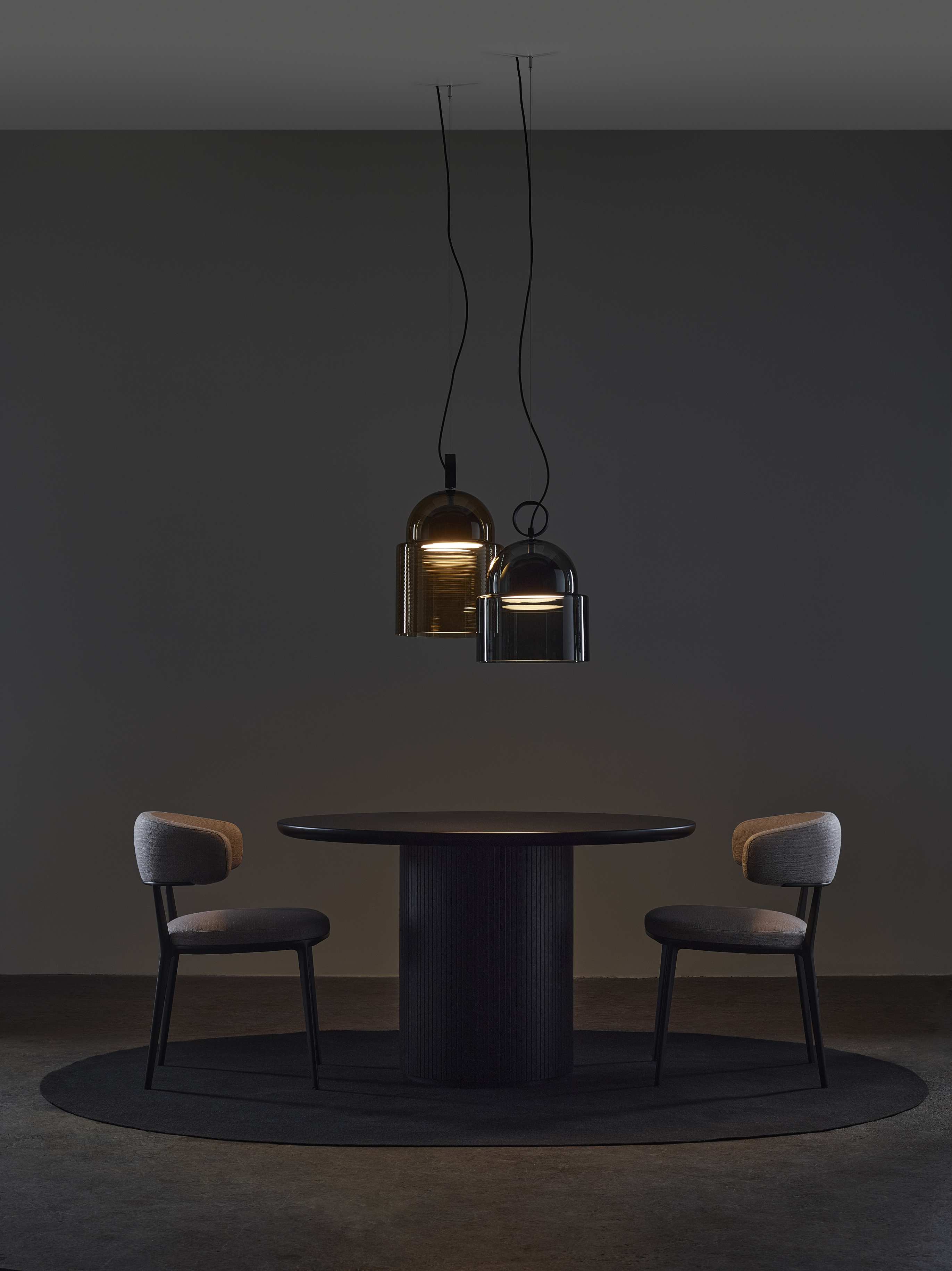 Hanglamp DOME geblazen glas