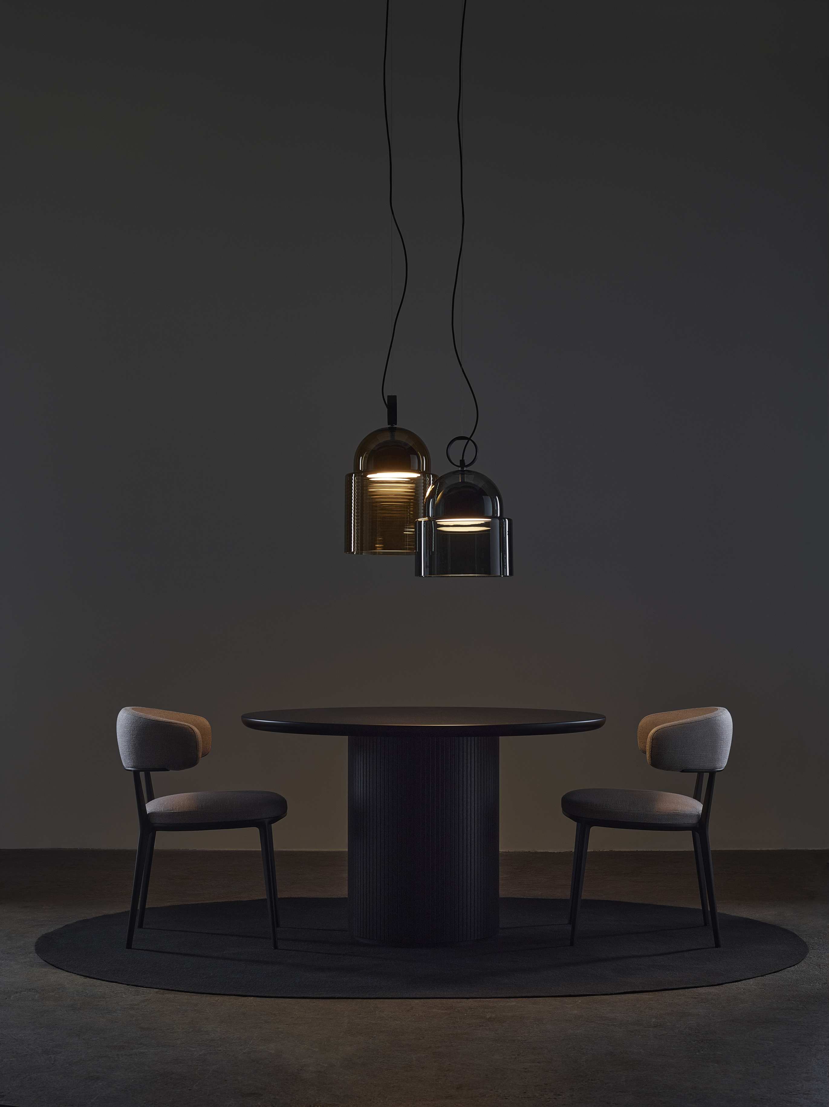 Hanglamp DOME geblazen glas