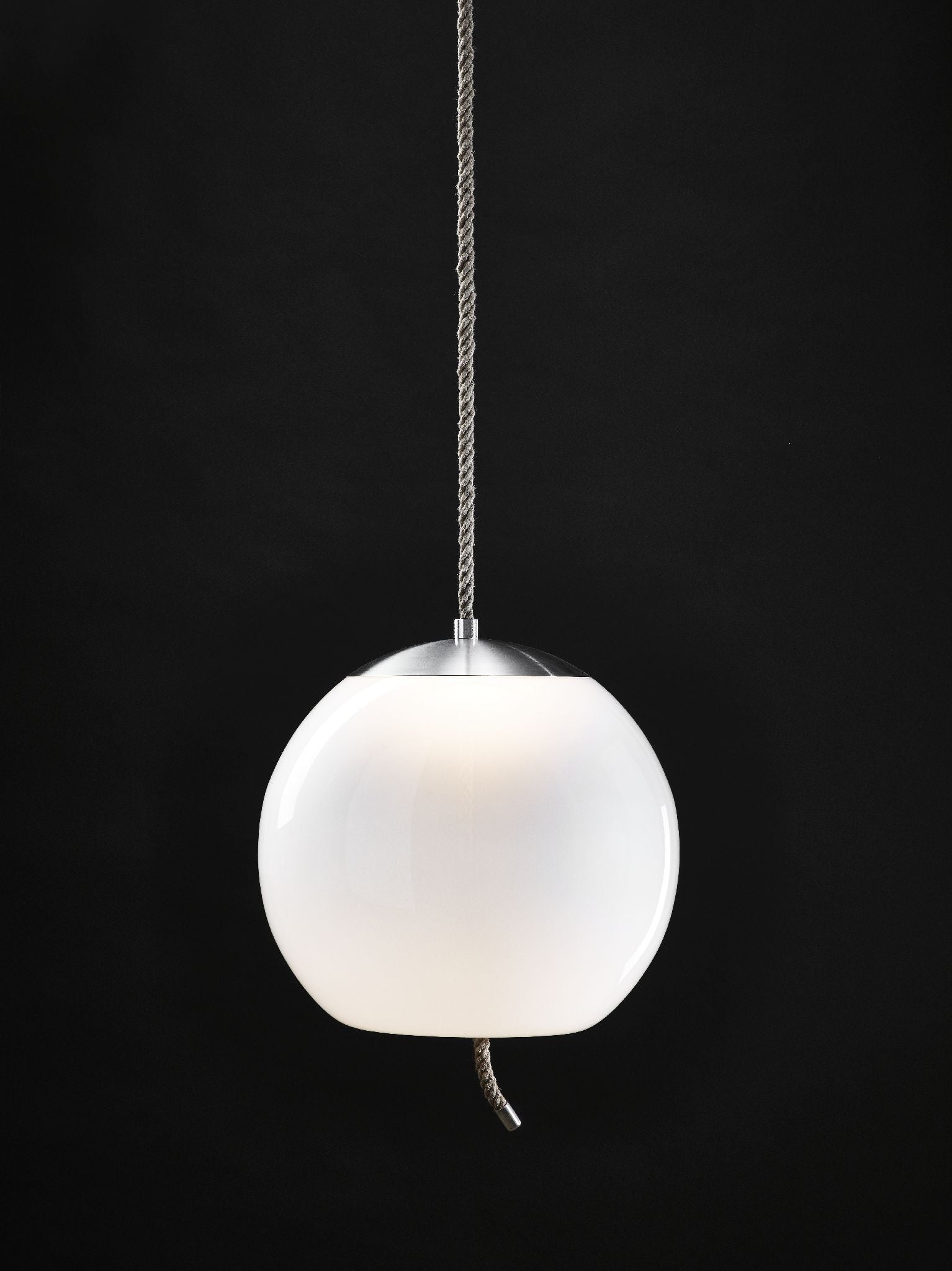 Hanglamp KNOT - GLAS sferisch