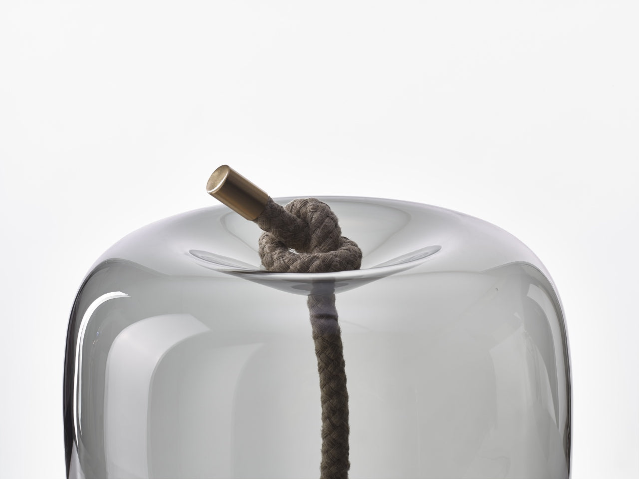 Tafellamp KNOT - CILINDRO glas