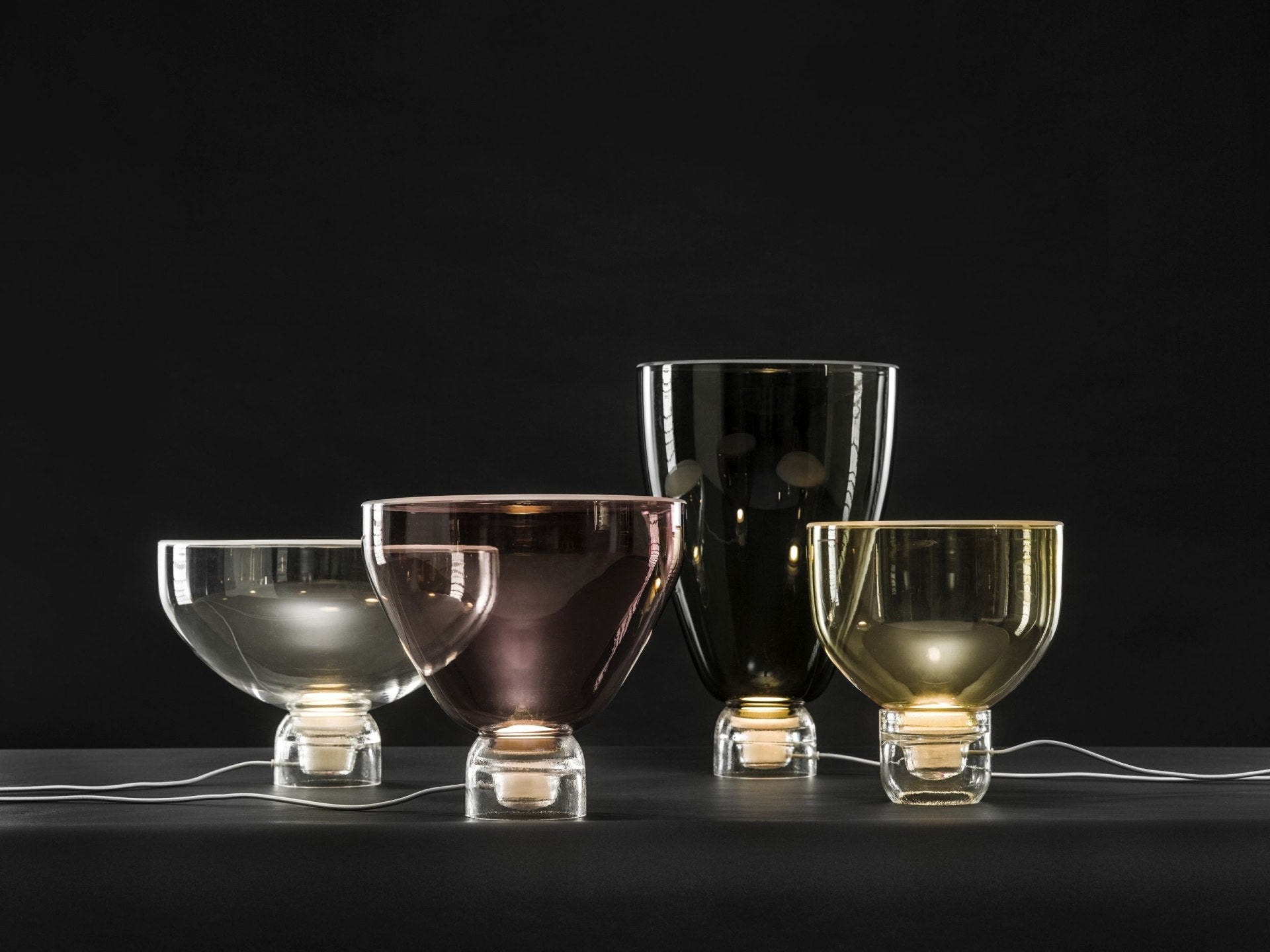 Tafellamp LIGHTLINE glanzende voet