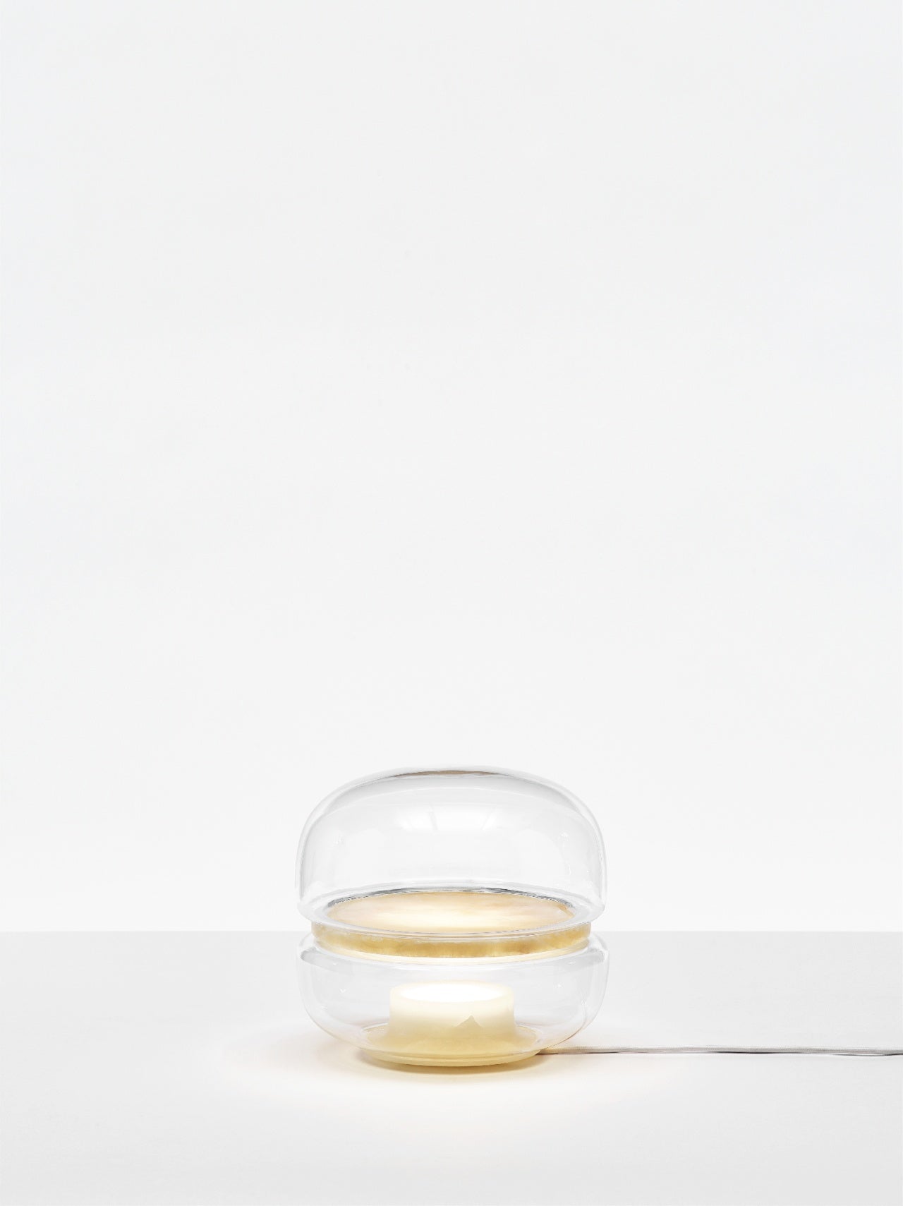 Lampa stołowa MACARON MINI dmuchane szkło z onyksem, marka Brokis