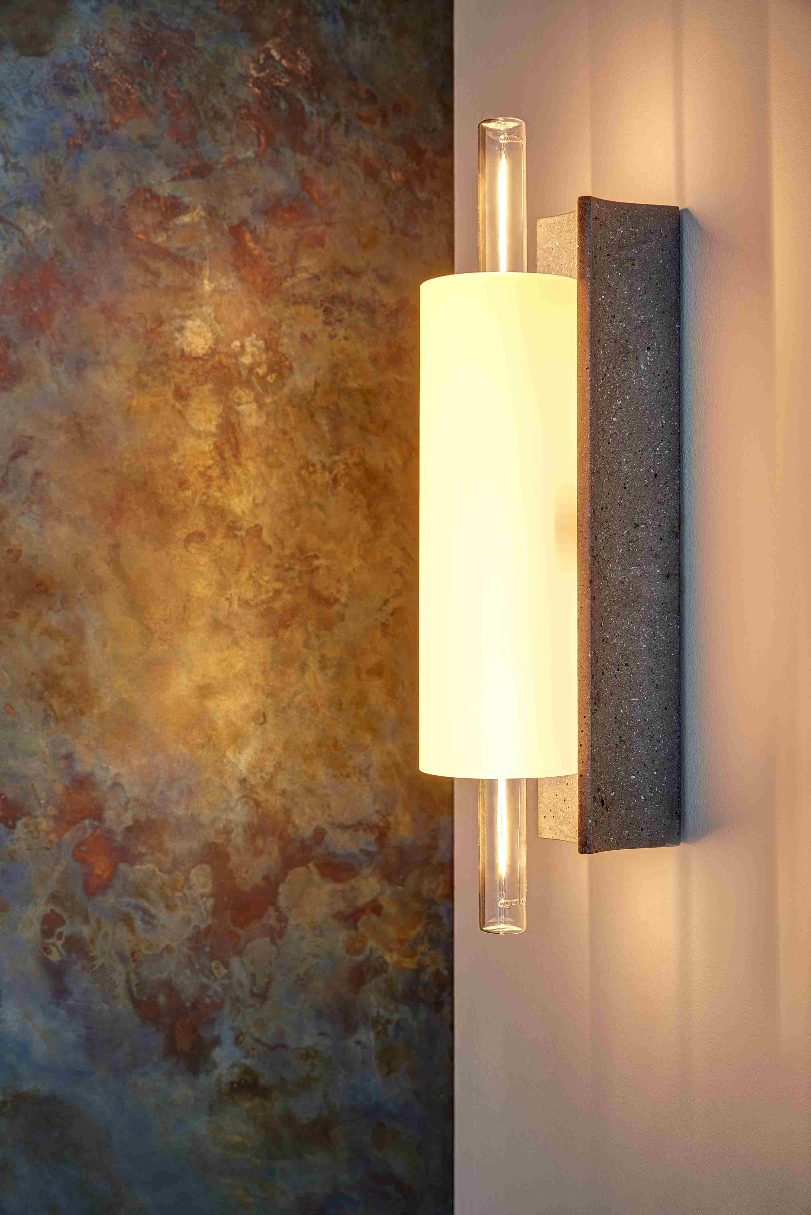 Wandlamp OVERLAY beton