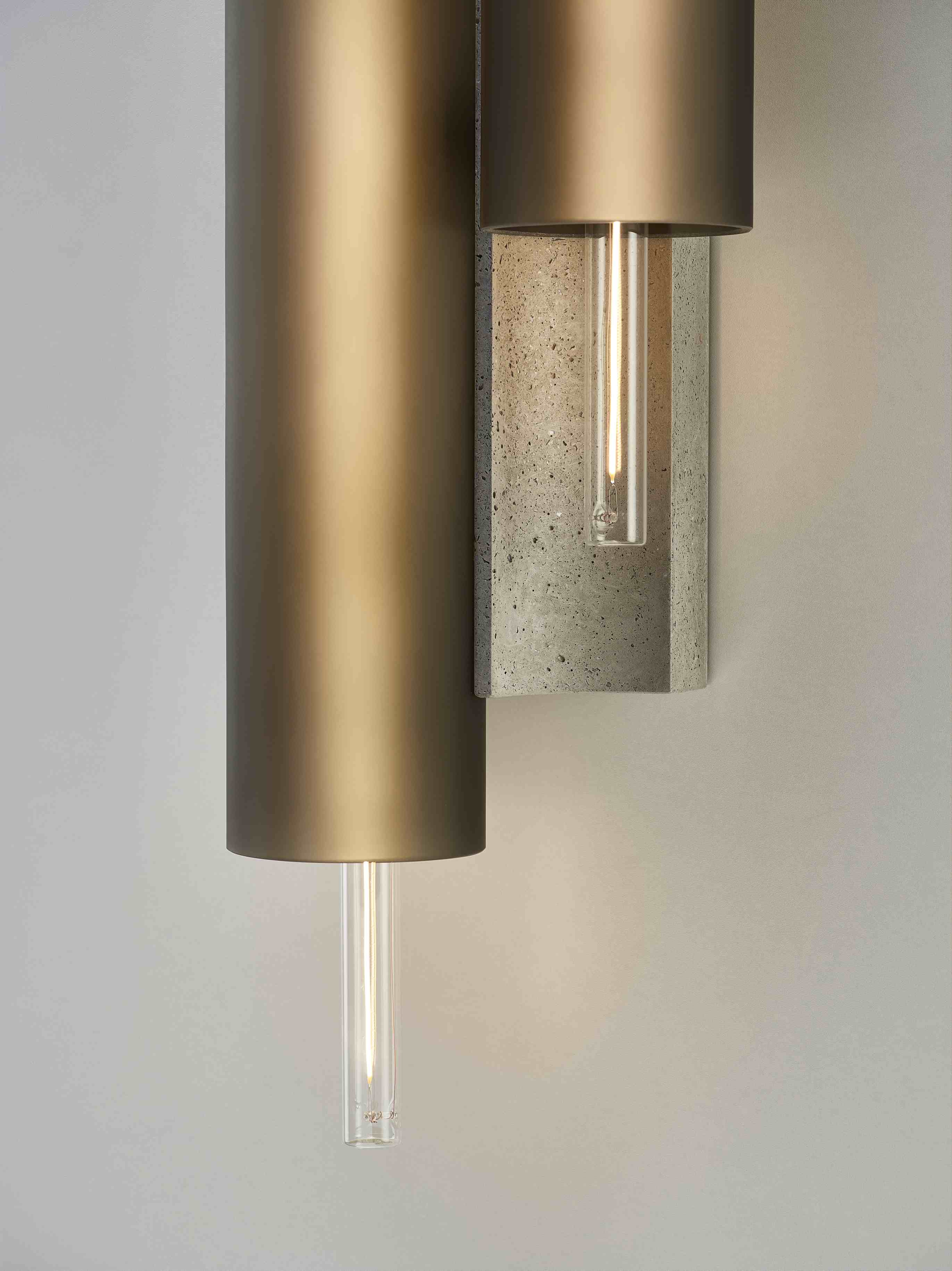 Wandlamp OVERLAY beton