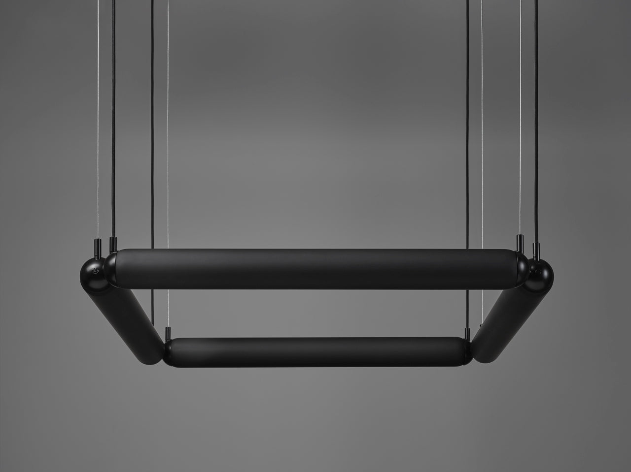 Lampa wisząca PURO CONTOUR - SQUARE szkło matowe – styl minimalistyczny
