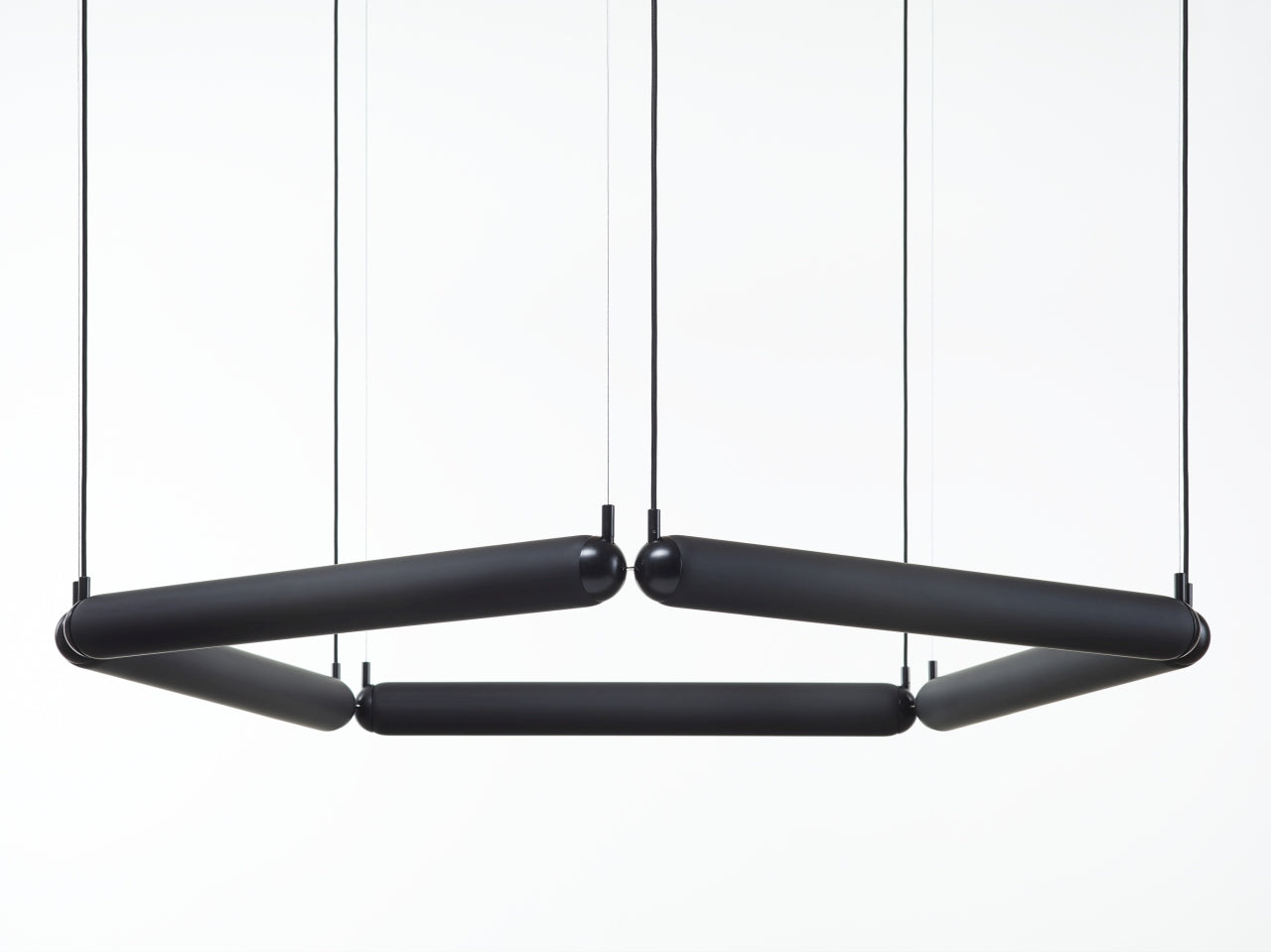 Puro Contour Hanging Lamp - Pentagon Mattglas