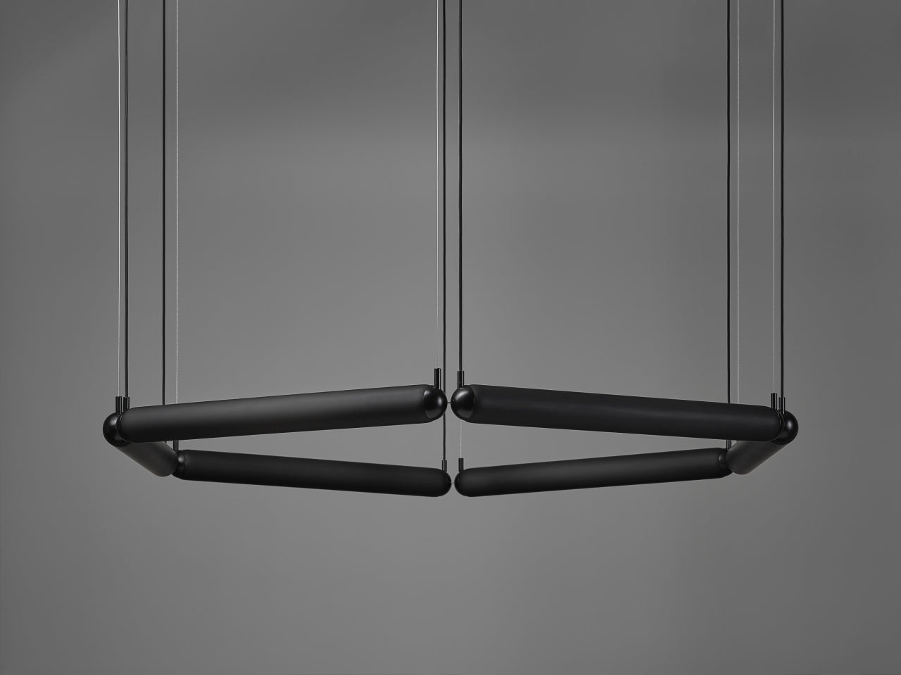 Lampa wisząca PURO CONTOUR - HEXAGON szkło matowe, marka Brokis