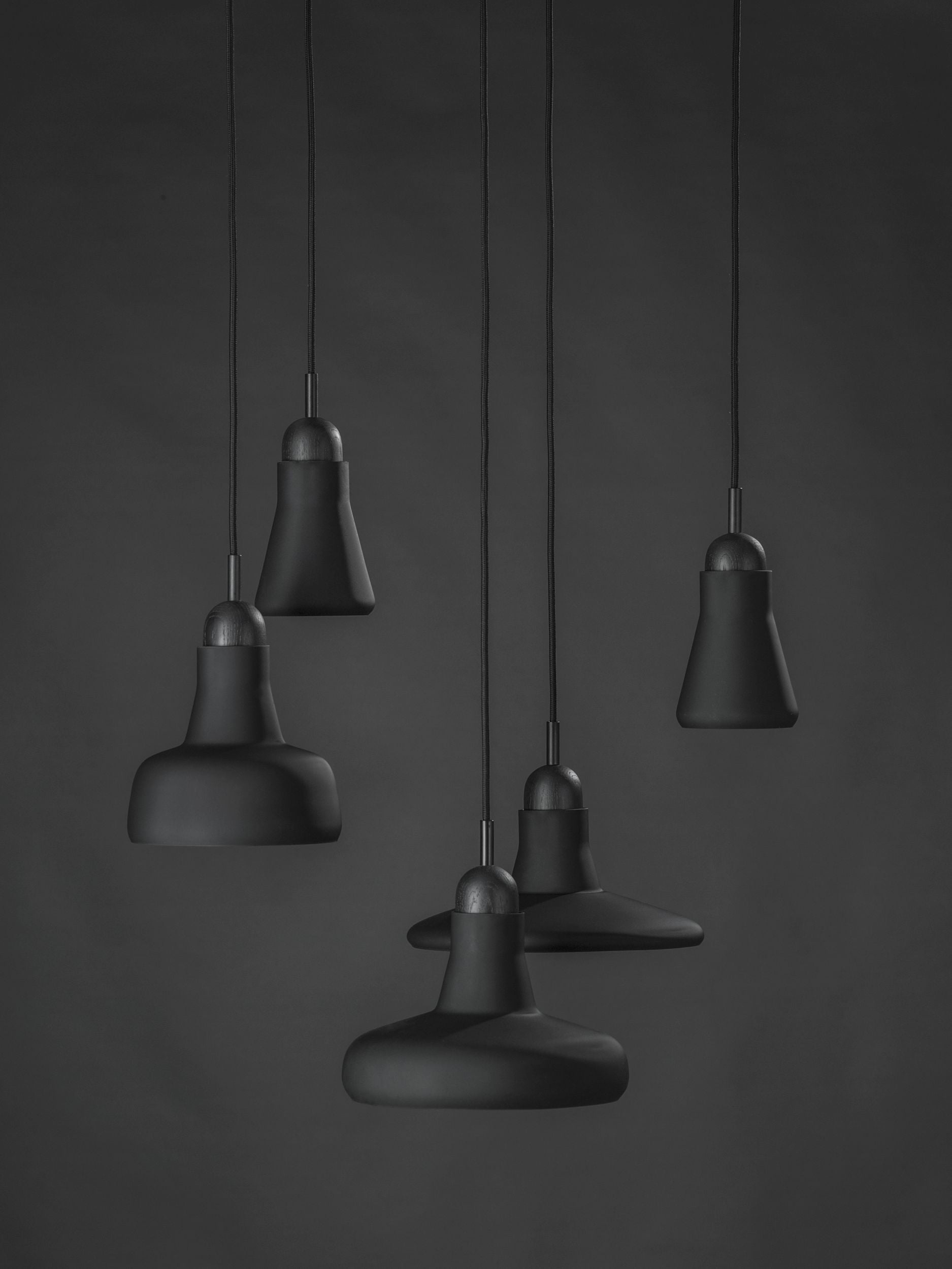 Lampa wisząca SHADOWS - SET RING szkło matowe, marka Brokis