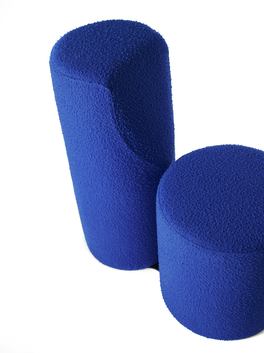 Puf B.DUO gestoffeerd