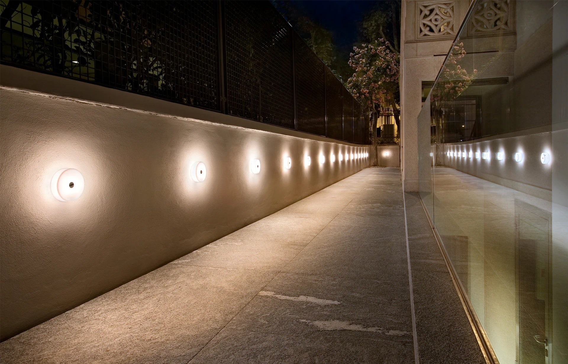 Plafond BUTTON opaalglas