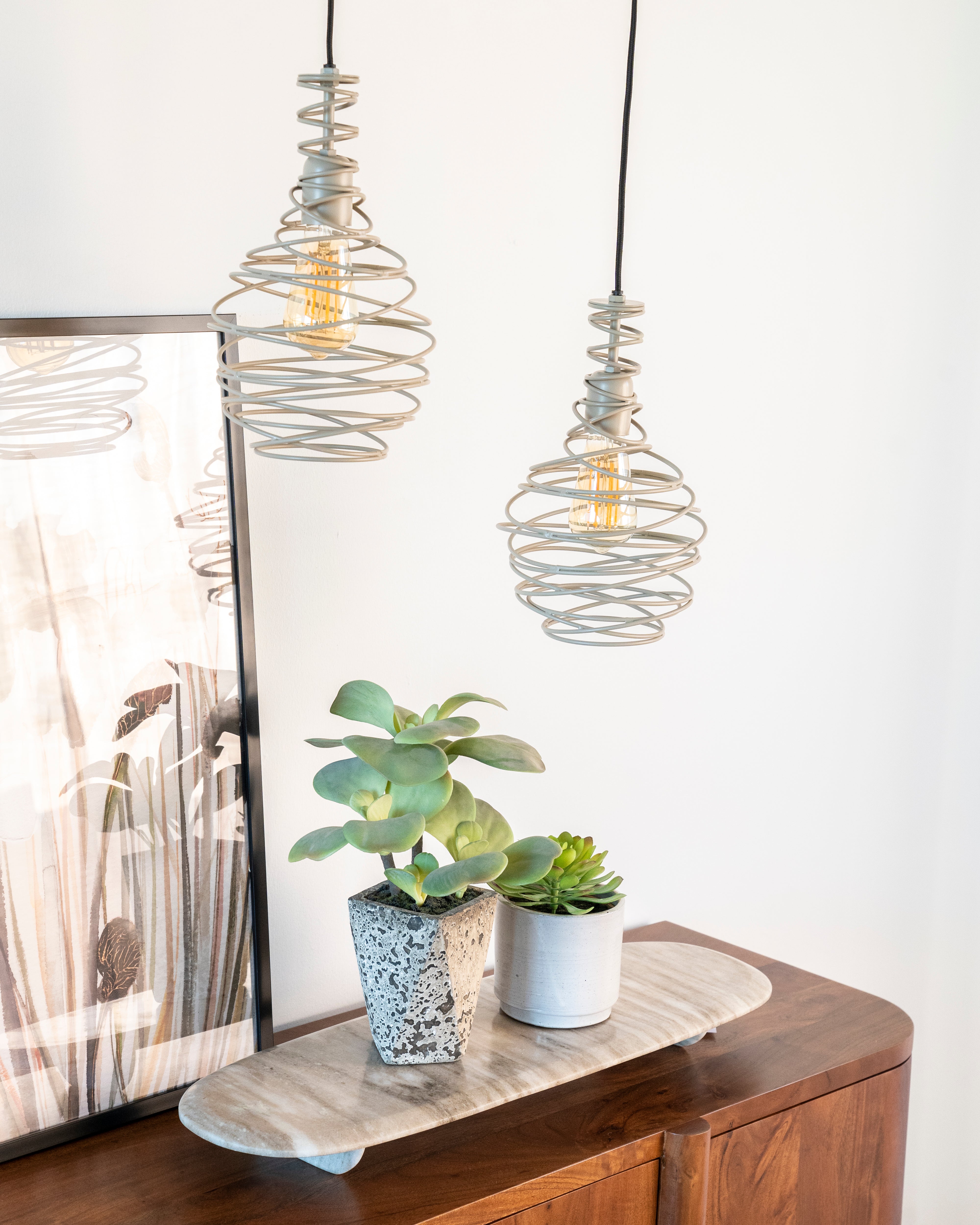 Taca BLANCH creamy marble