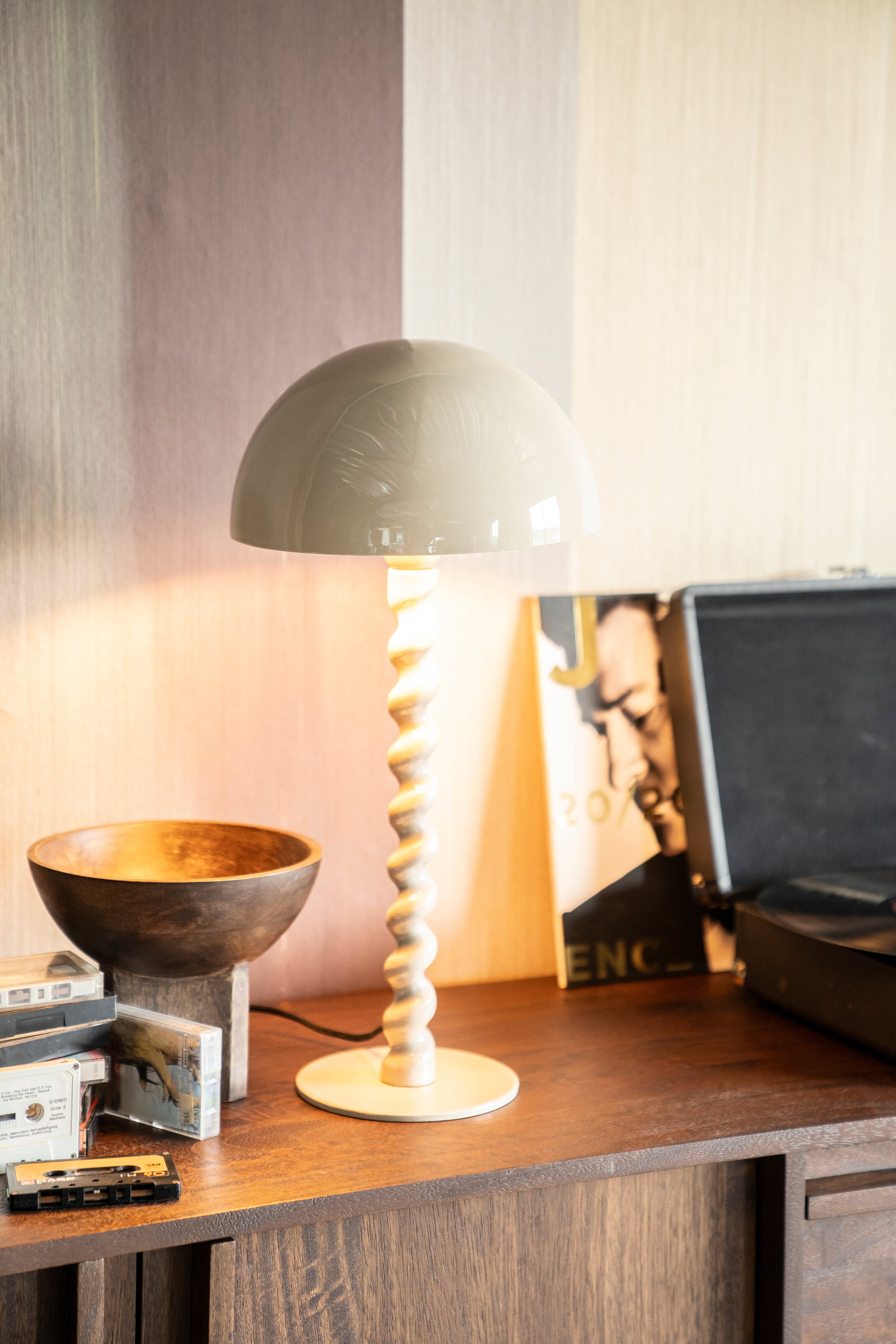 Tafellamp LUOX beige