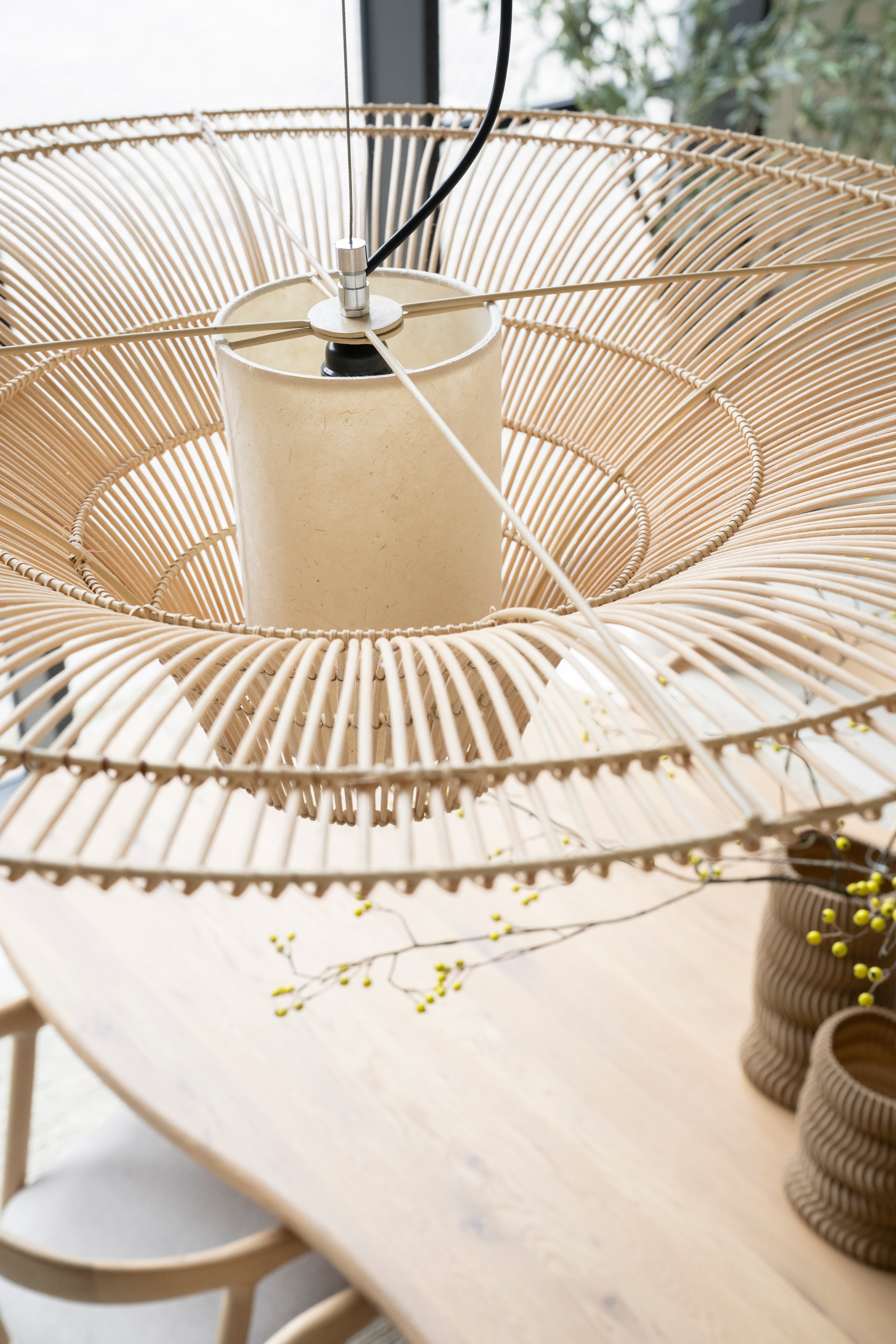 Pendelleuchte HANOI Rattan