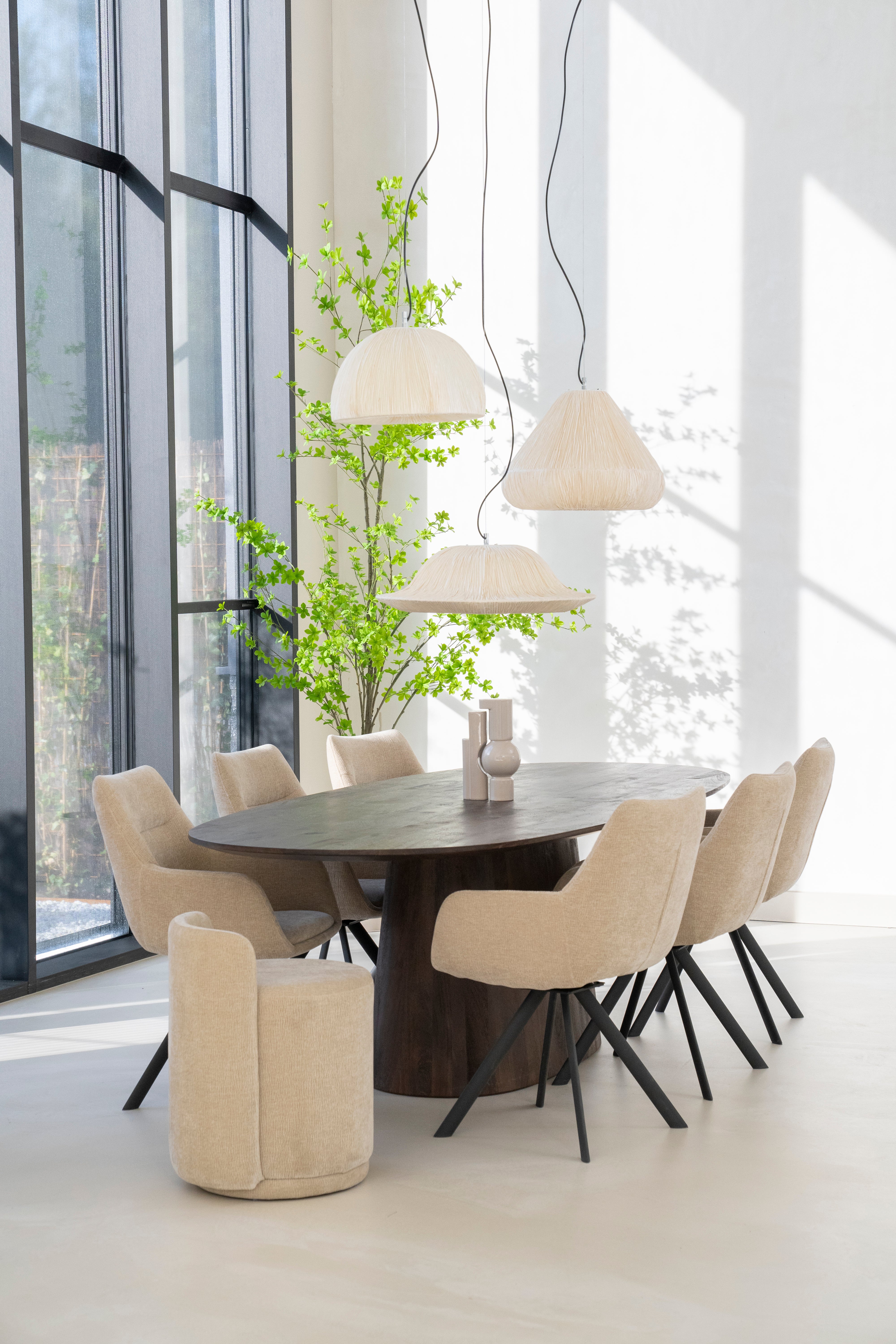 Hocker MARQUE beige