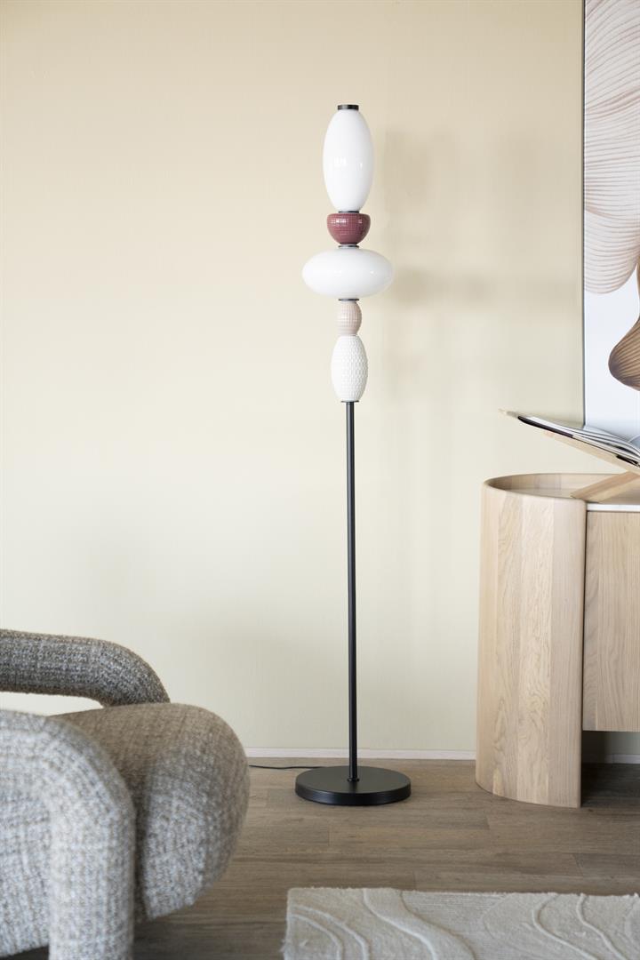 GARCA cream ceramic floor lamp
