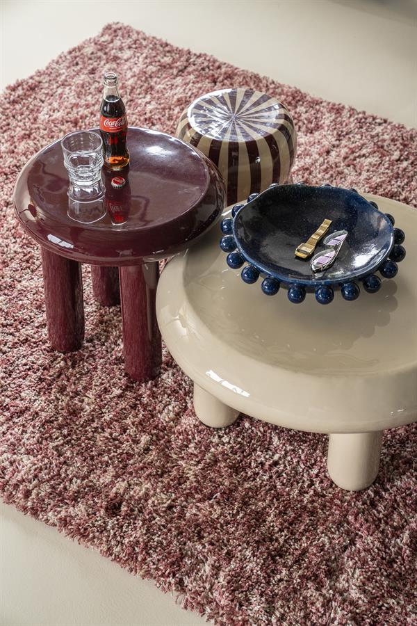 Salontafel BALLOON bordeauxrood