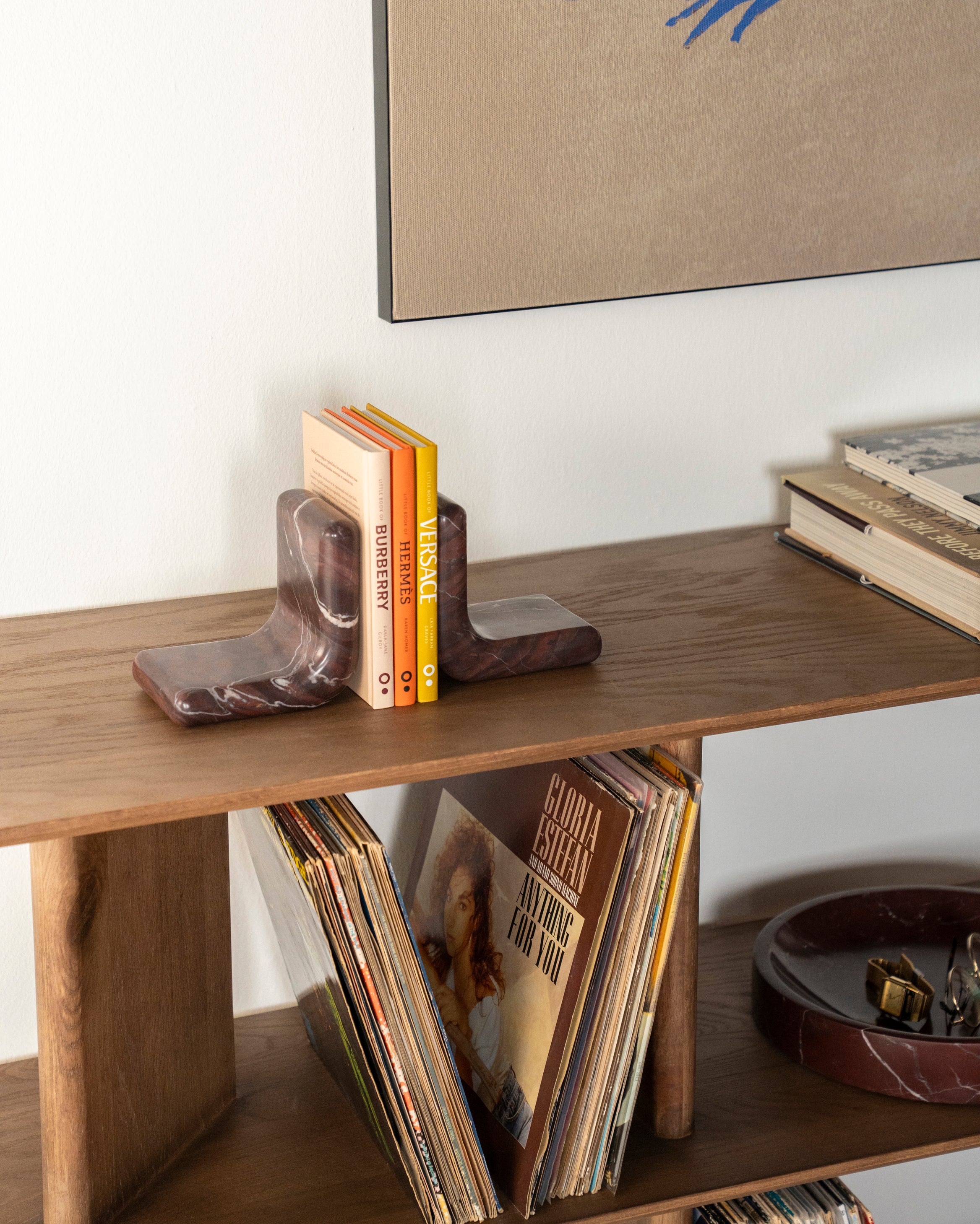 VERDE Bookend Gray Marble