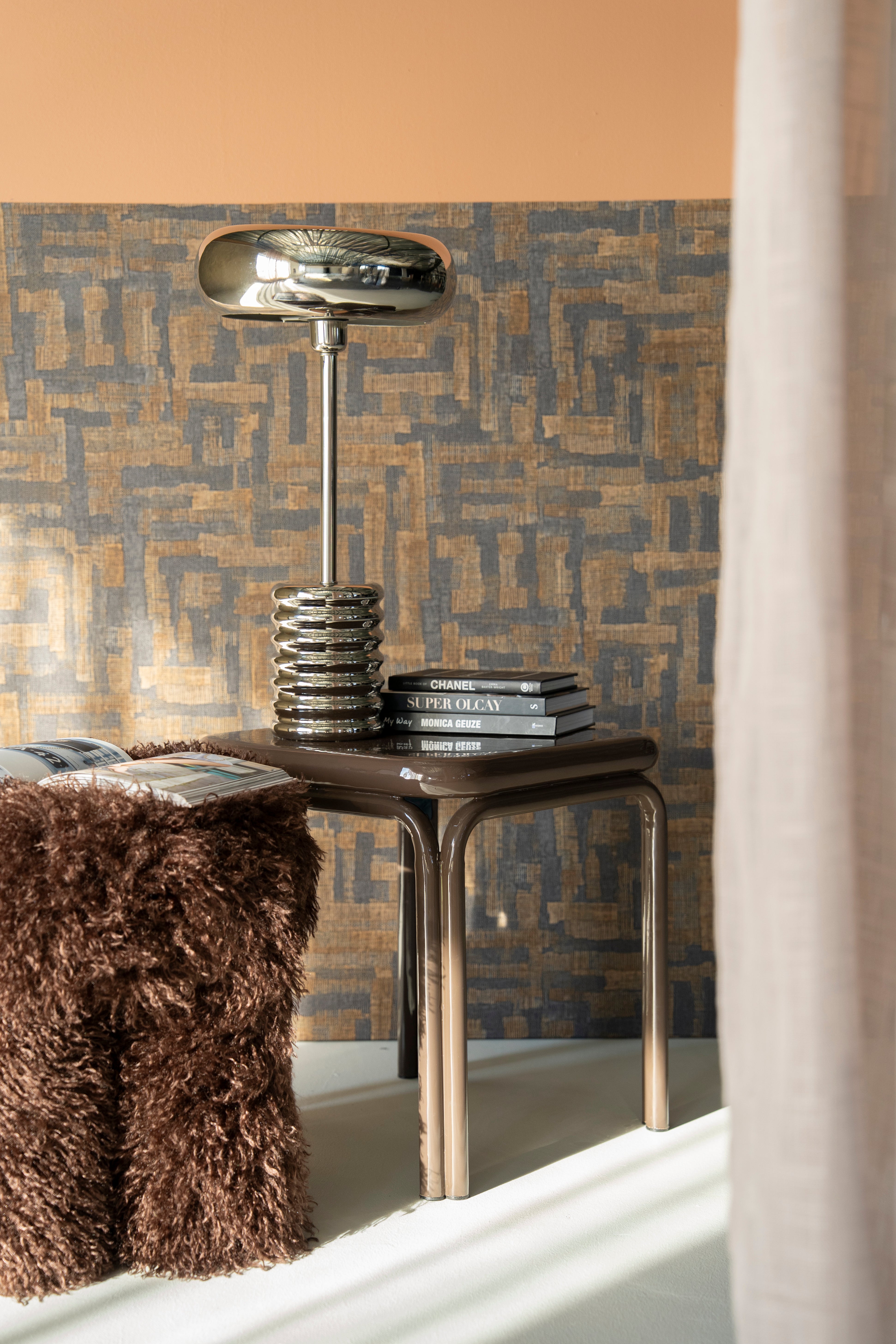 Tischlampe CHROMEO verchromt