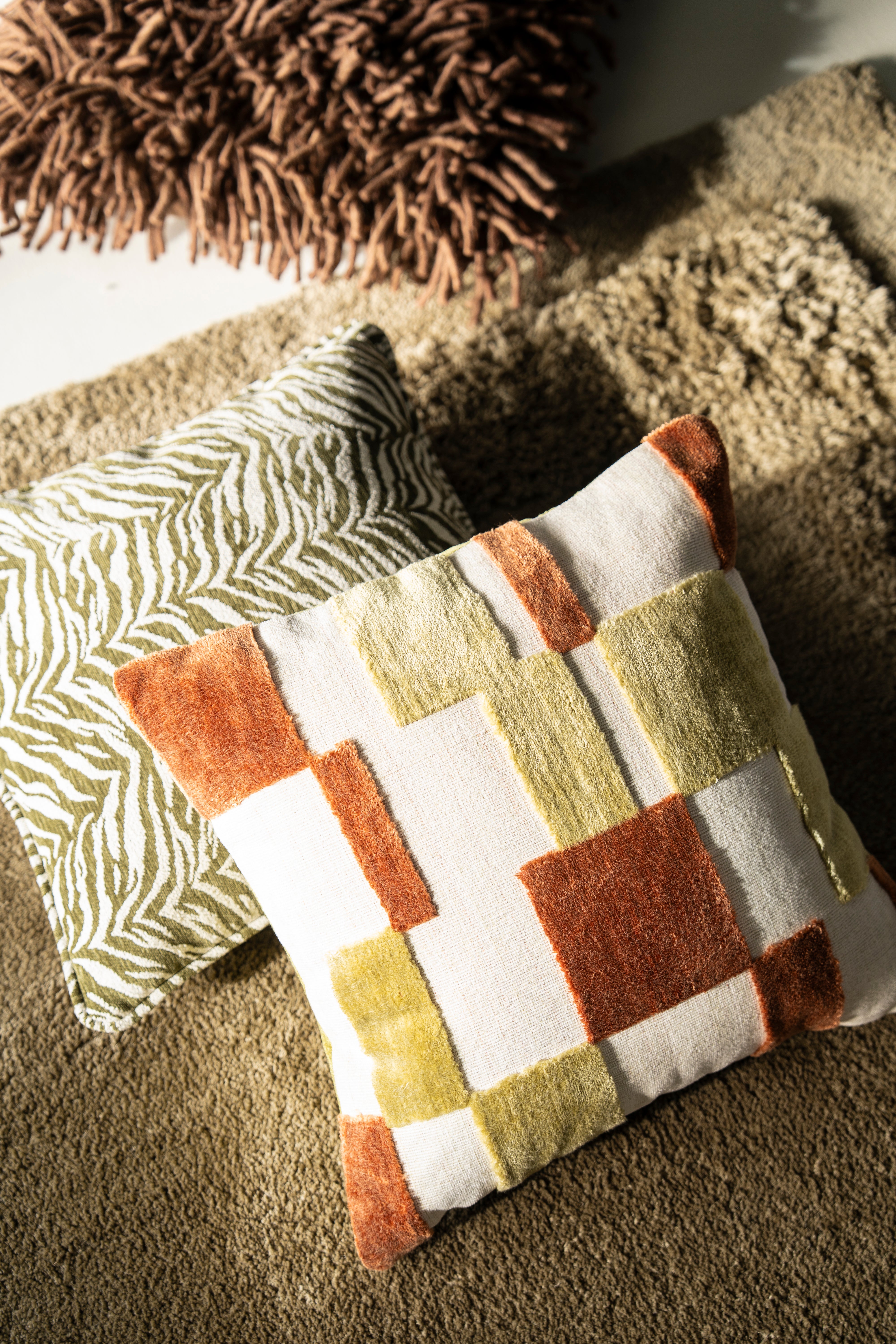 Kissen TIGRA senfgelb