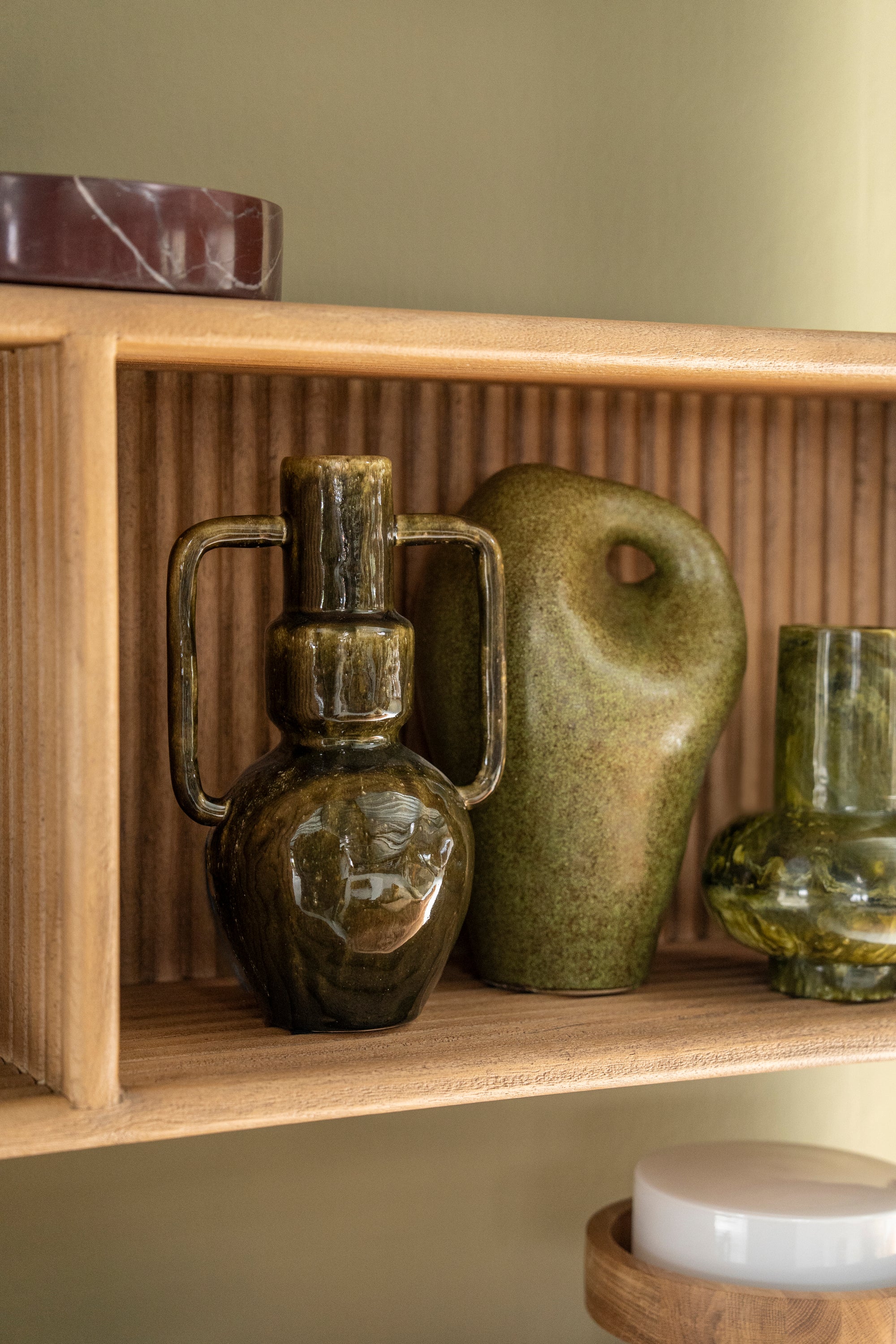 Vase ZAZA braun Steinzeug