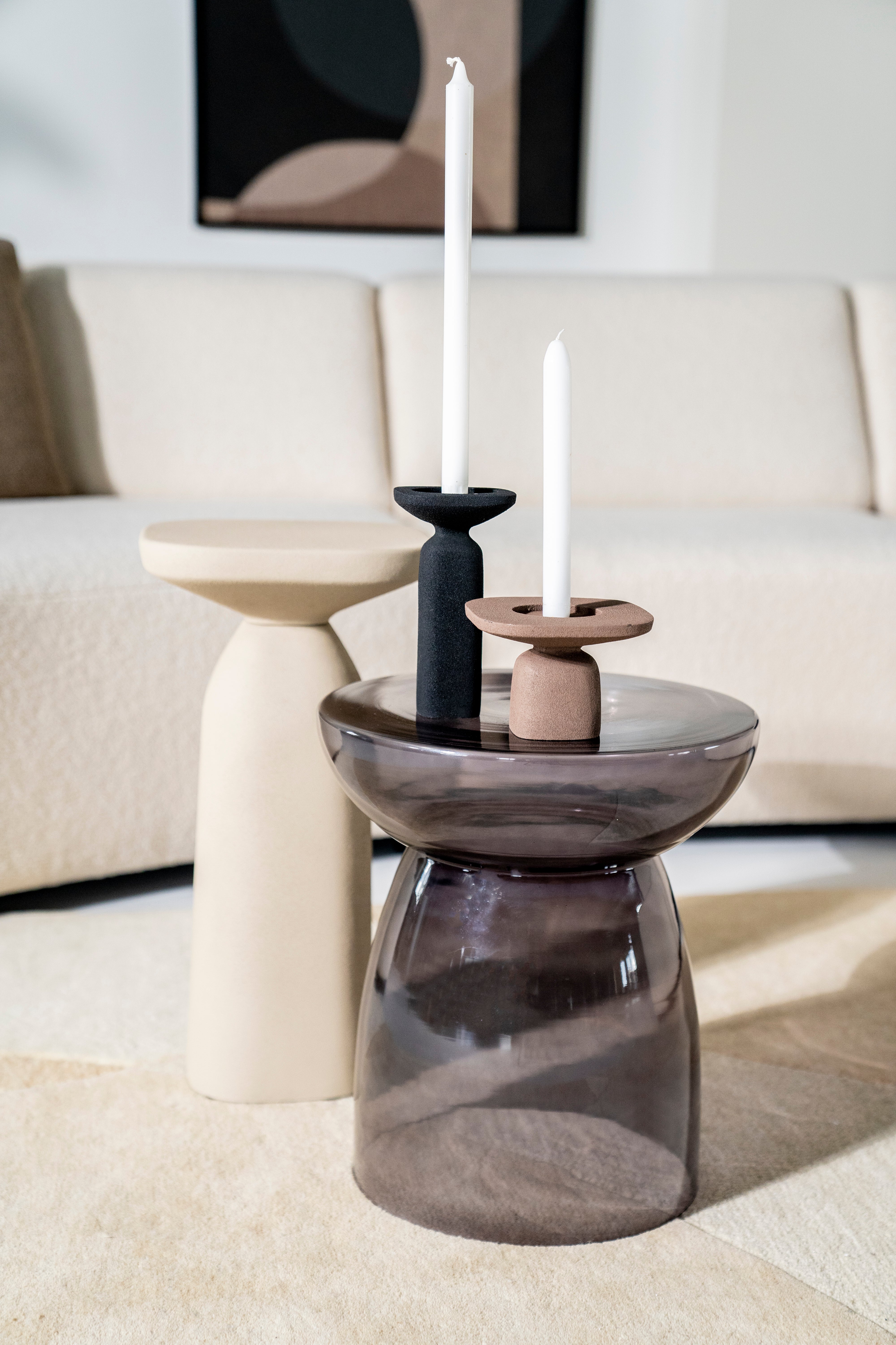 Beistelltisch SQUAND beige