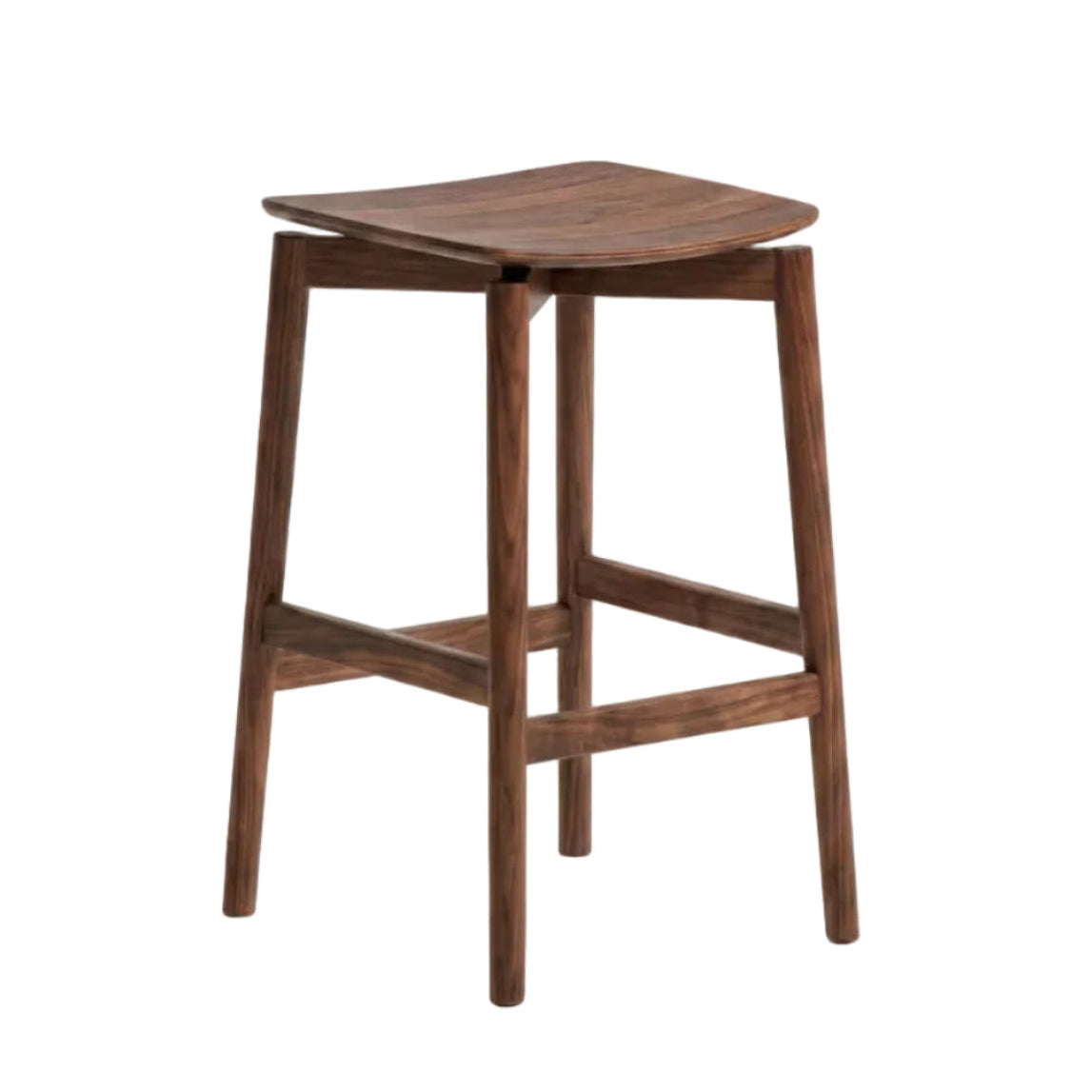Hocker EVERA donker eikenfineer