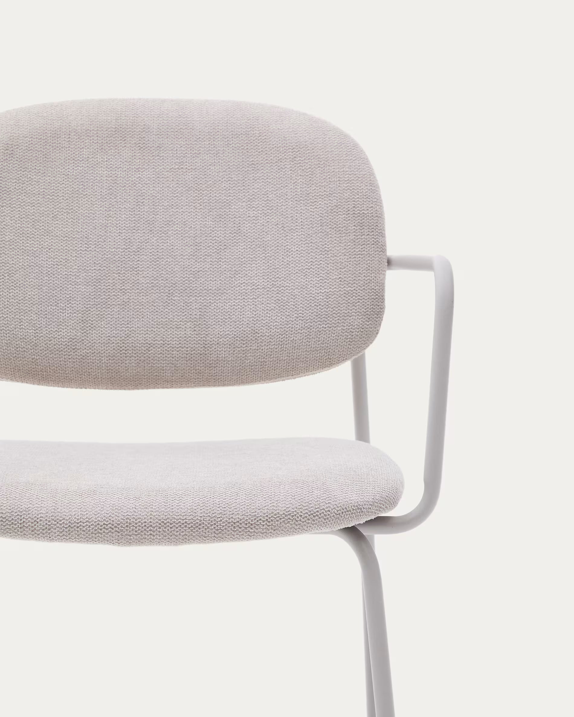 MELI armstoel grijsbeige